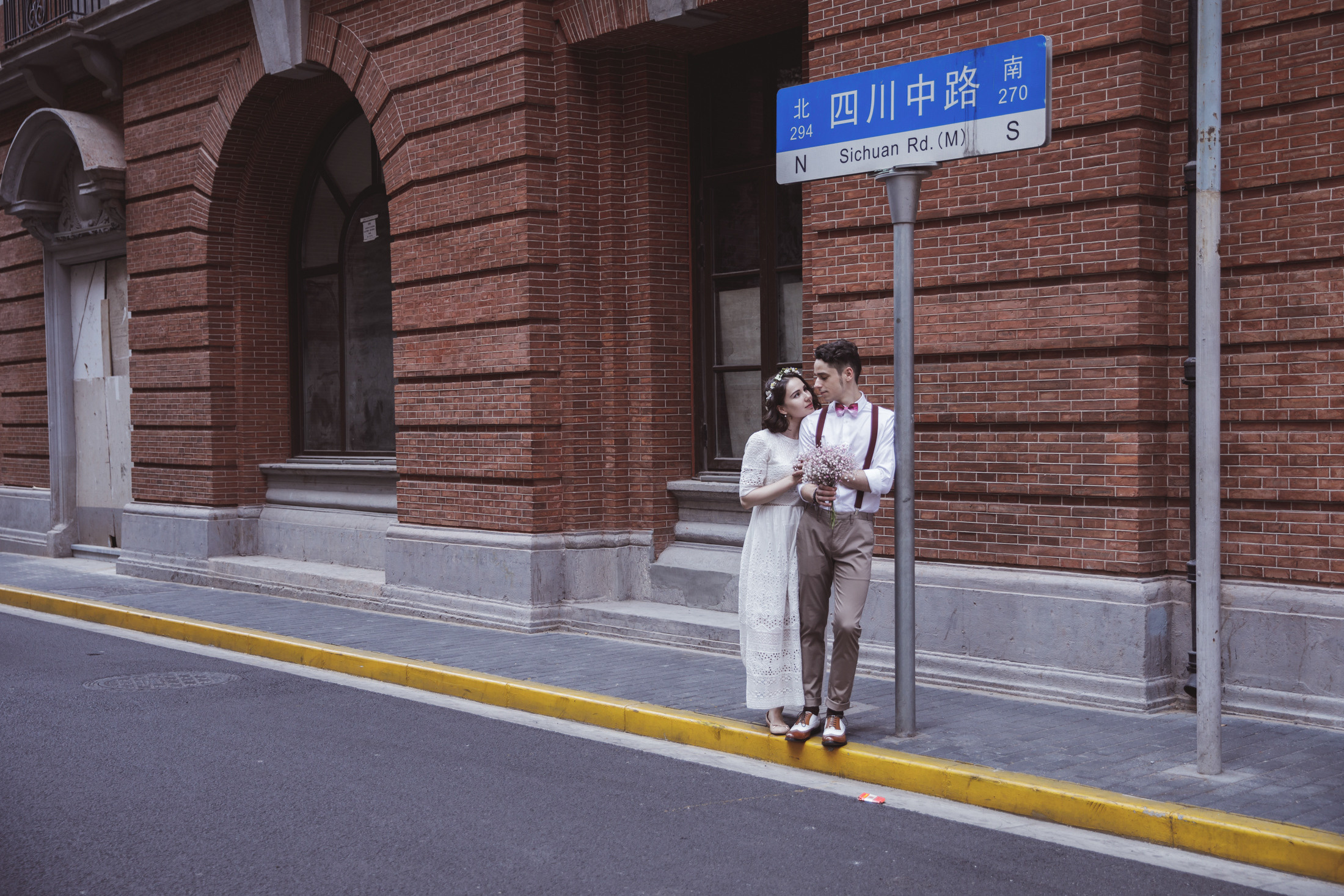 Свадебная фотопрогулка в Шанхае. Фотограф в Шанхае — Лола Пидлуская