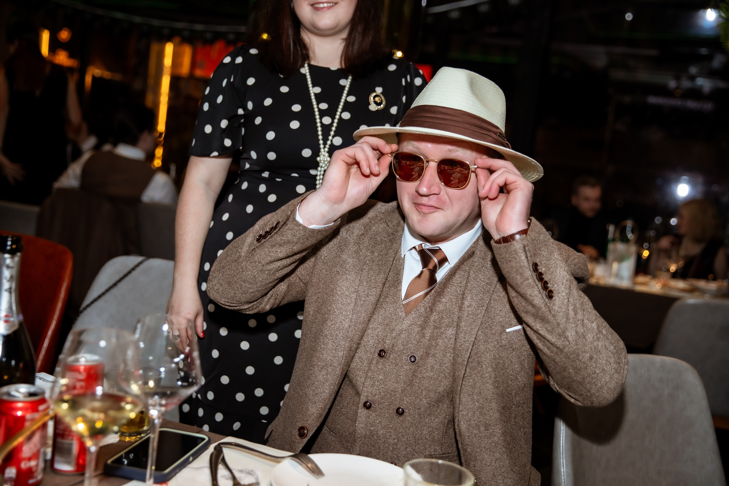 Corporate party in the style of a gangster party. Photographer in Shanghai — Lola Pidluskaya