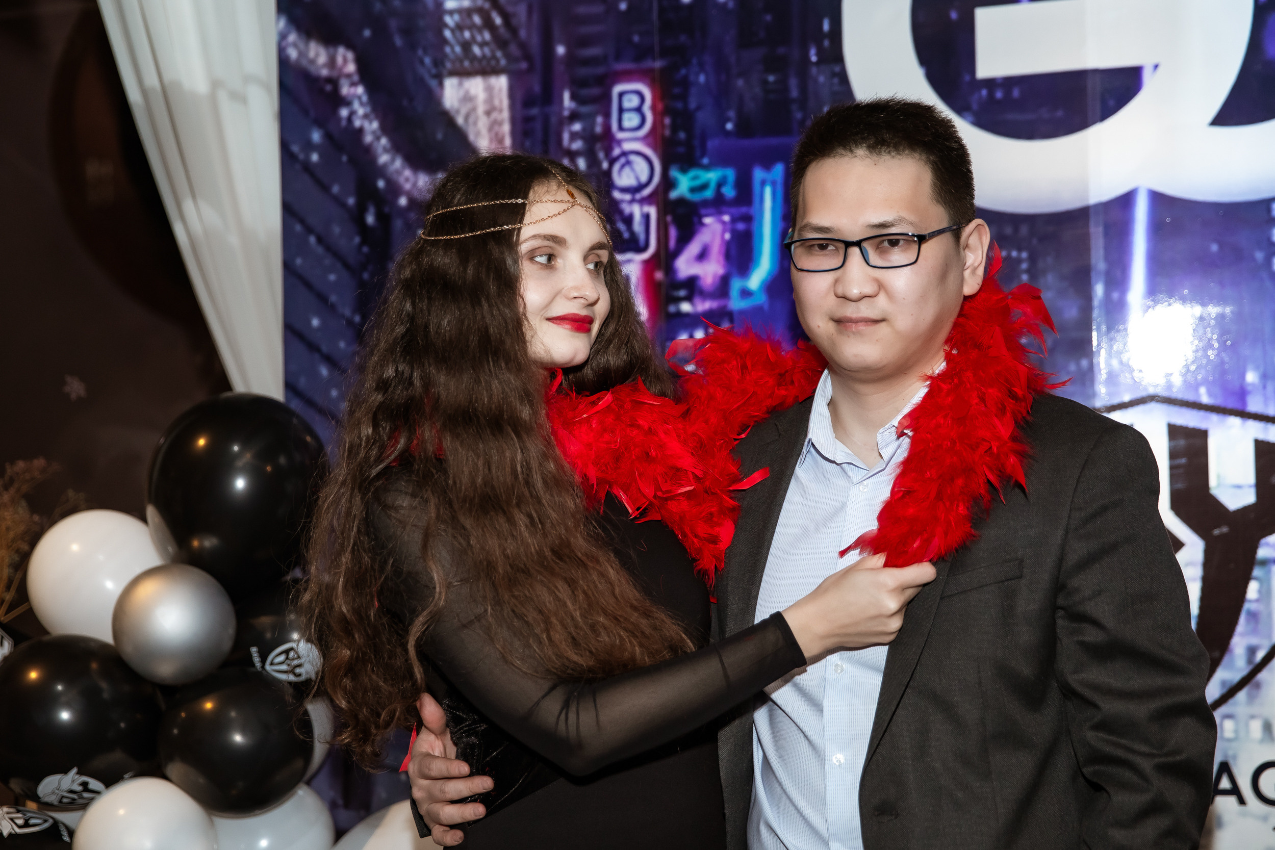 Corporate party in the style of a gangster party. Photographer in Shanghai — Lola Pidluskaya
