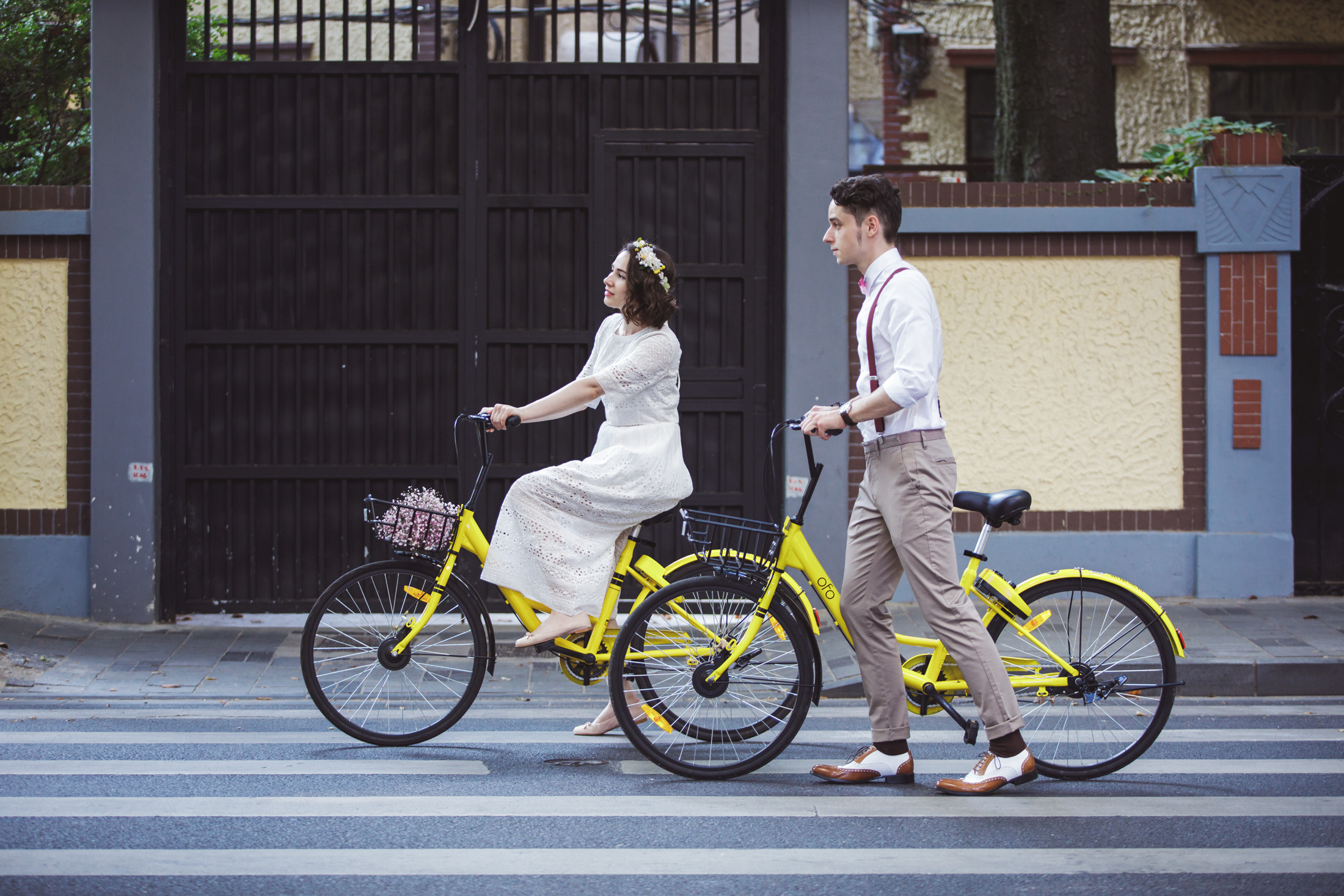 Свадебная фотопрогулка в Шанхае. Фотограф в Шанхае — Лола Пидлуская