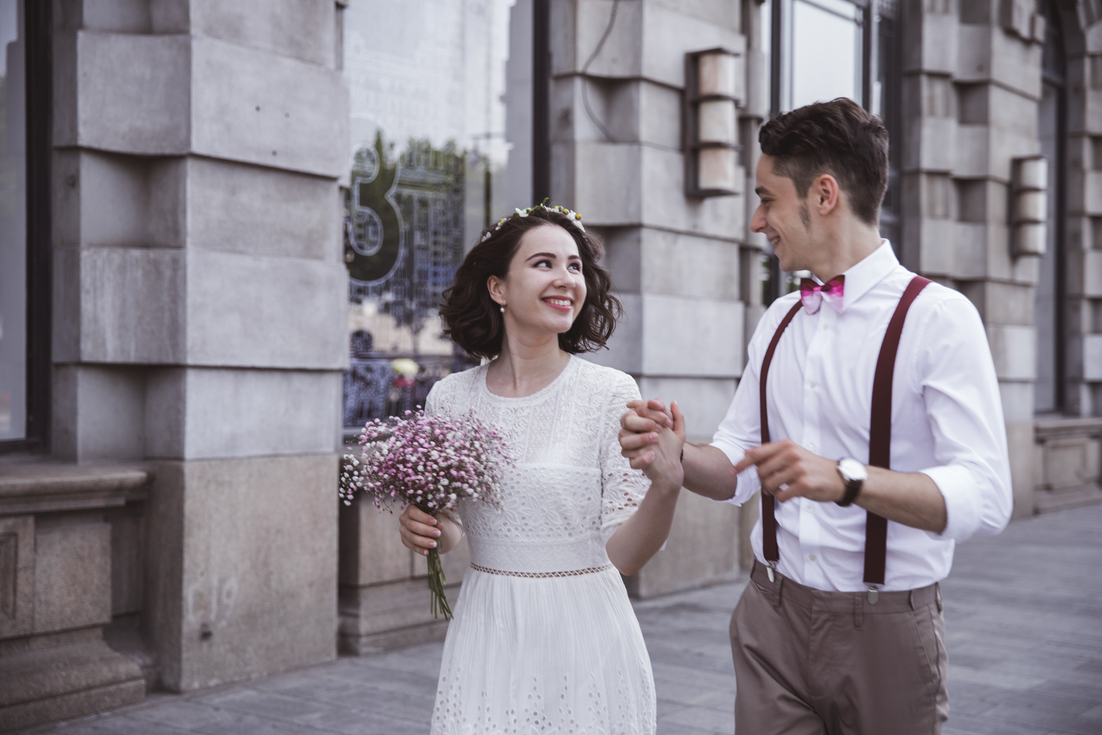 Свадебная фотопрогулка в Шанхае. Фотограф в Шанхае — Лола Пидлуская