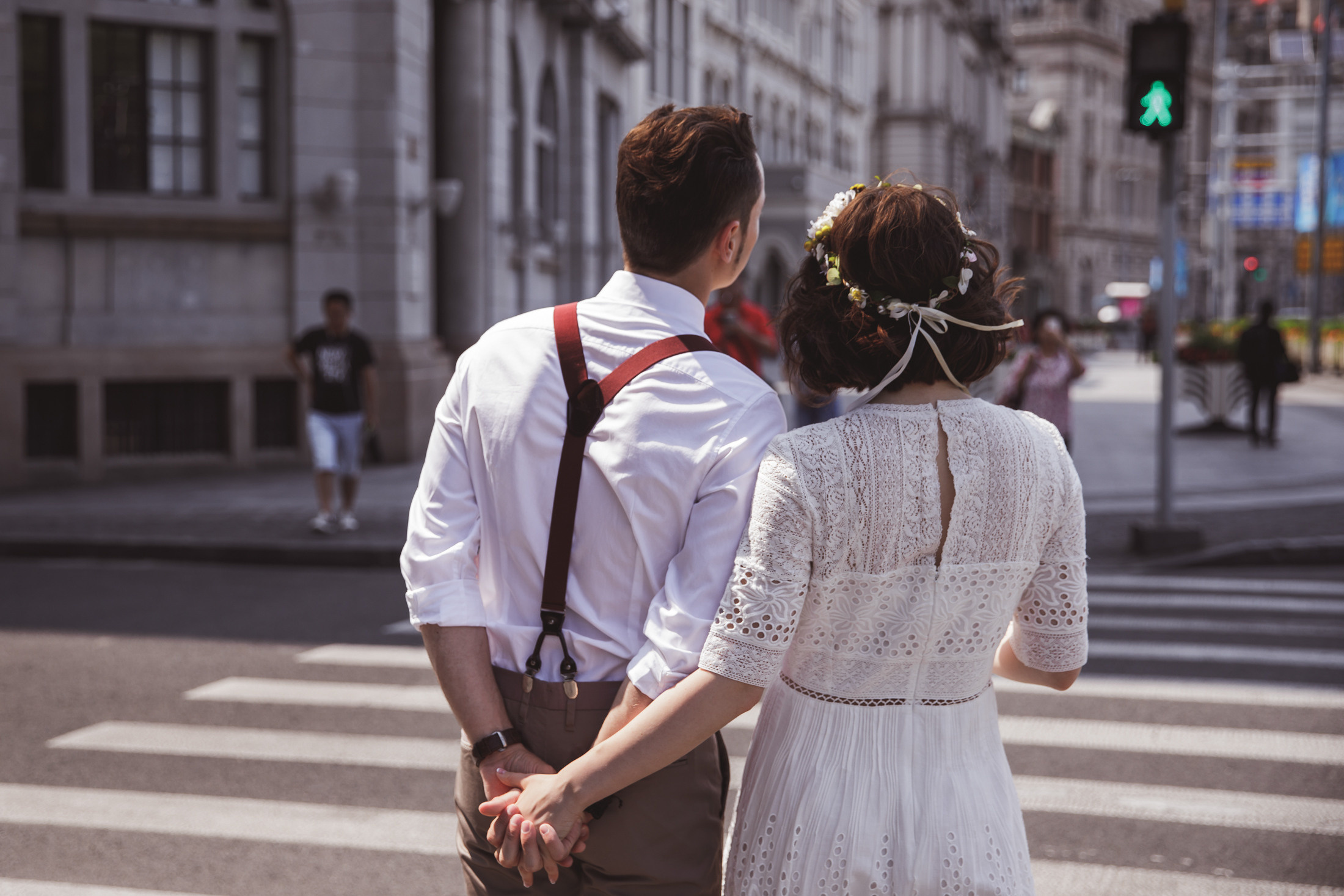 Свадебная фотопрогулка в Шанхае. Фотограф в Шанхае — Лола Пидлуская