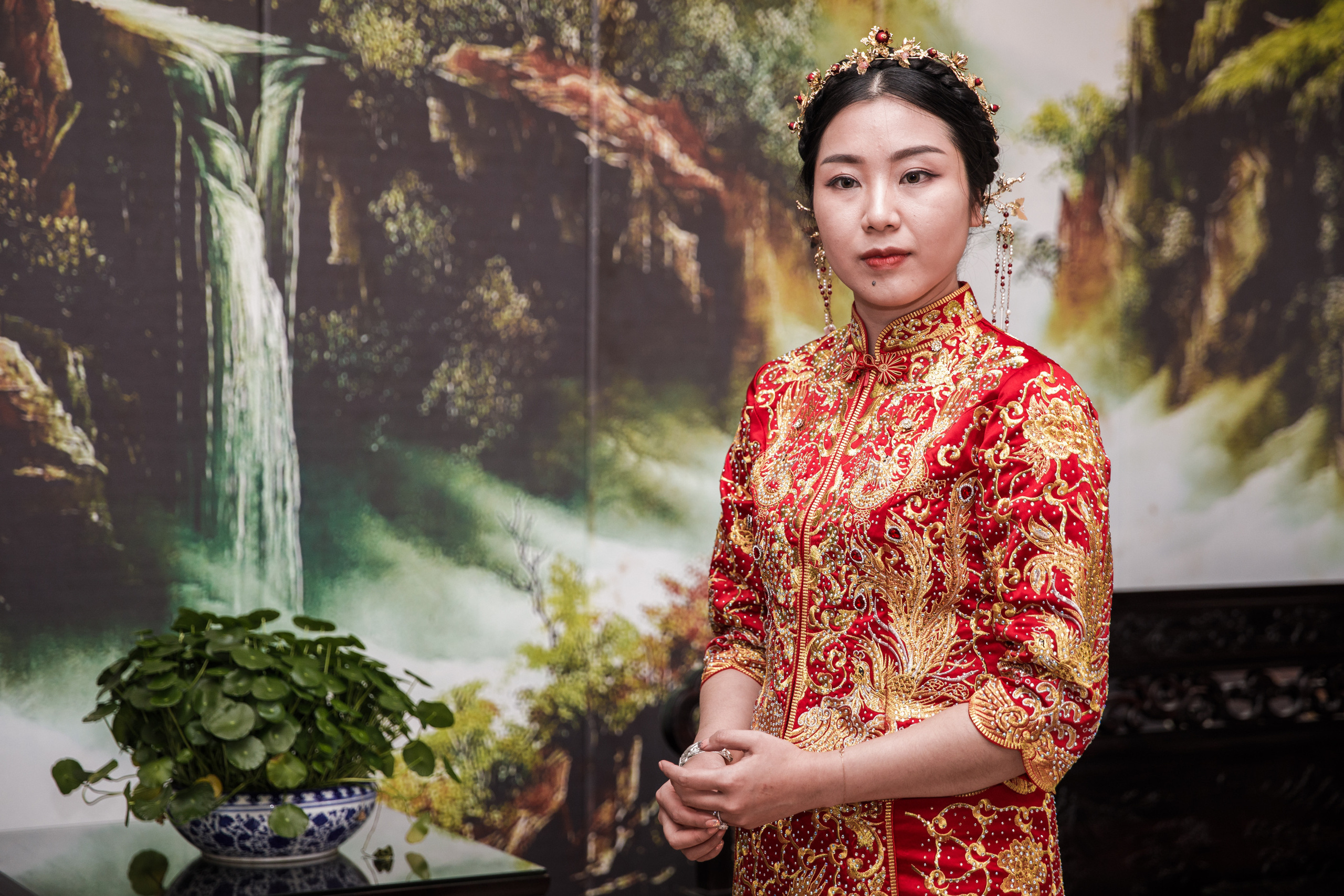 Китайская свадьба по традиционным китайским + европейским обычаям. Фотограф в Шанхае — Лола Пидлуская