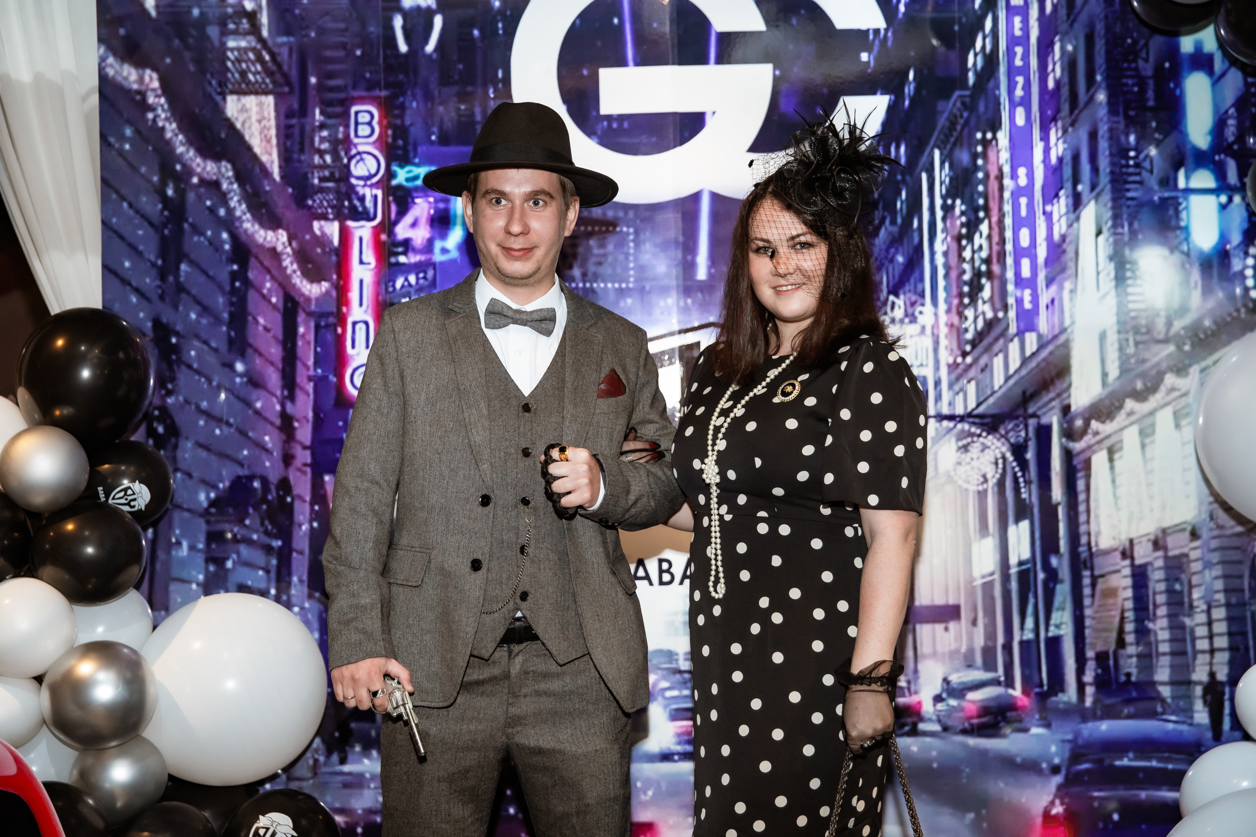 Corporate party in the style of a gangster party. Photographer in Shanghai — Lola Pidluskaya