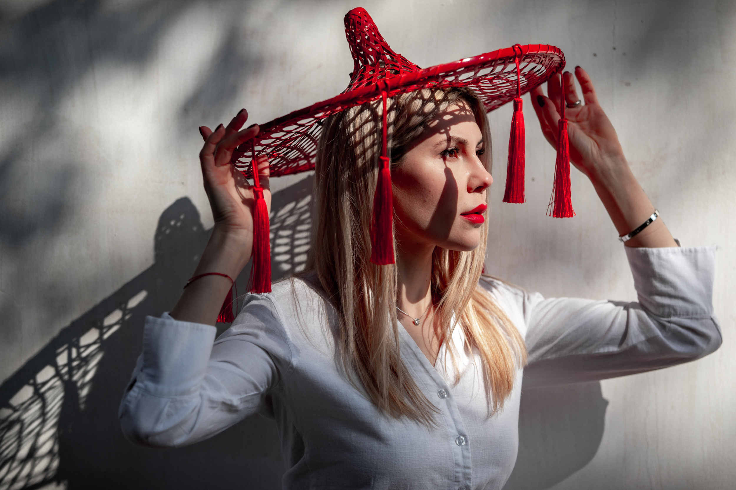 Фотосессия в Саду радости для блогера. Фотограф в Шанхае — Лола Пидлуская