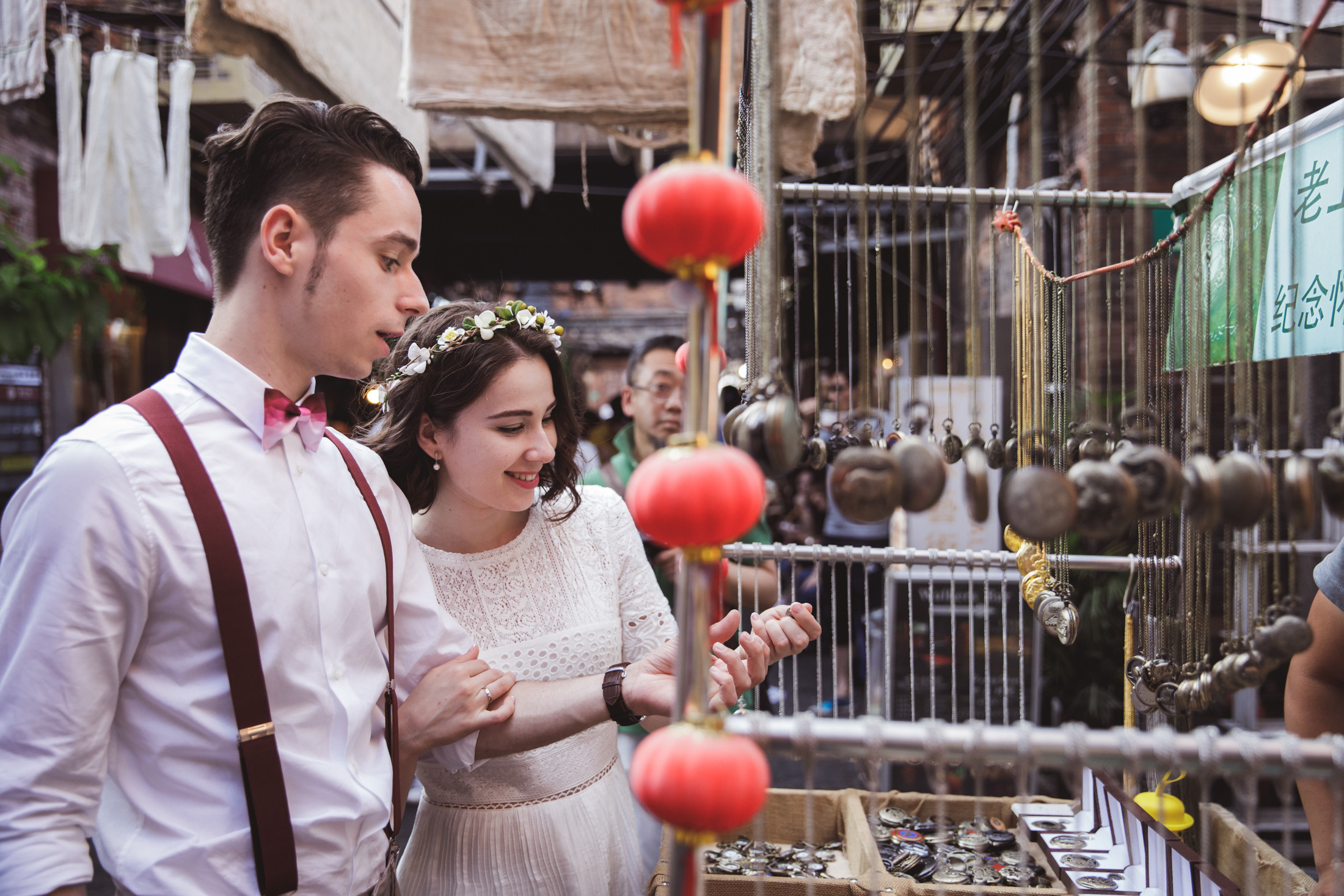 Свадебная фотопрогулка в Шанхае. Фотограф в Шанхае — Лола Пидлуская