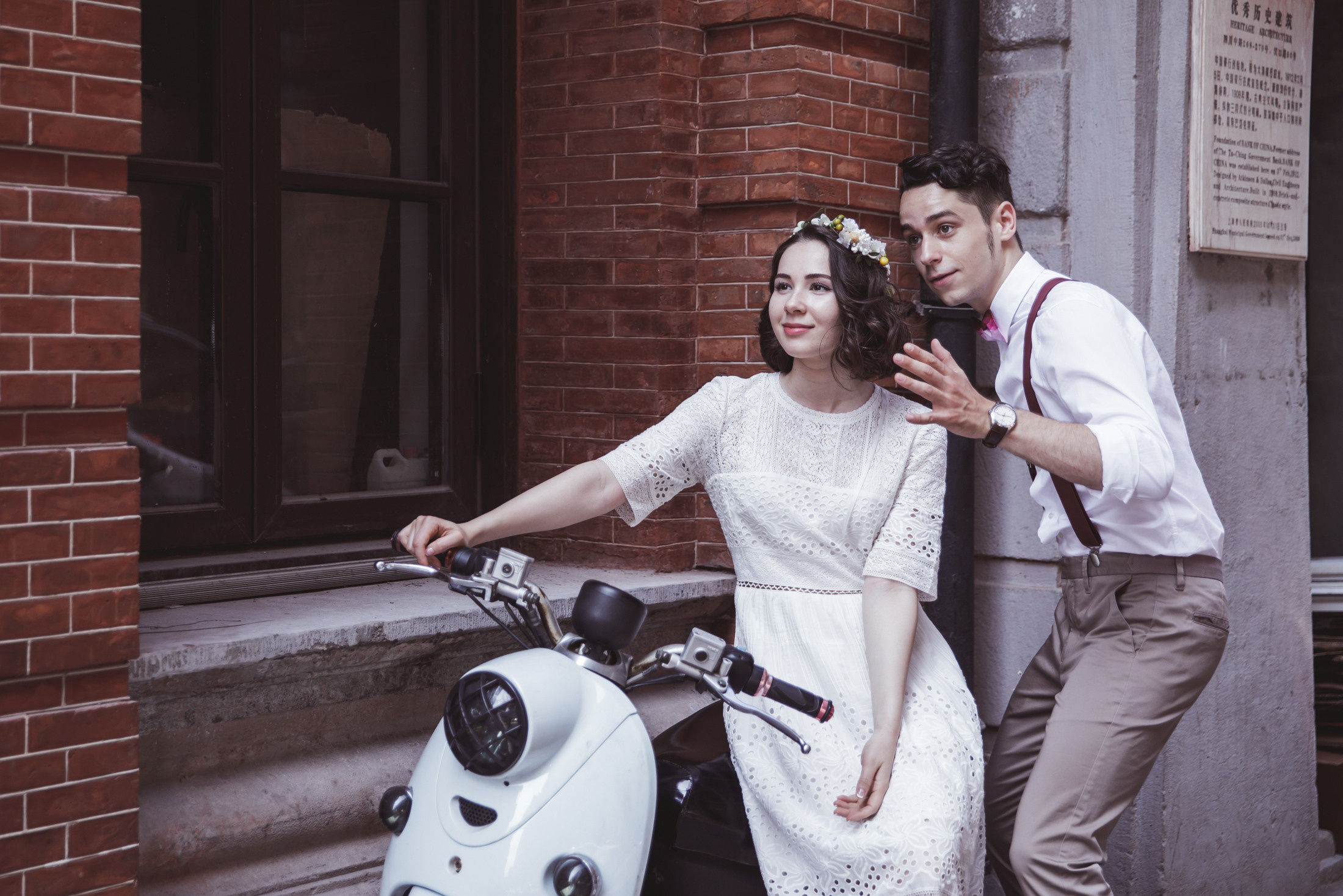 Свадебная фотопрогулка в Шанхае. Фотограф в Шанхае — Лола Пидлуская