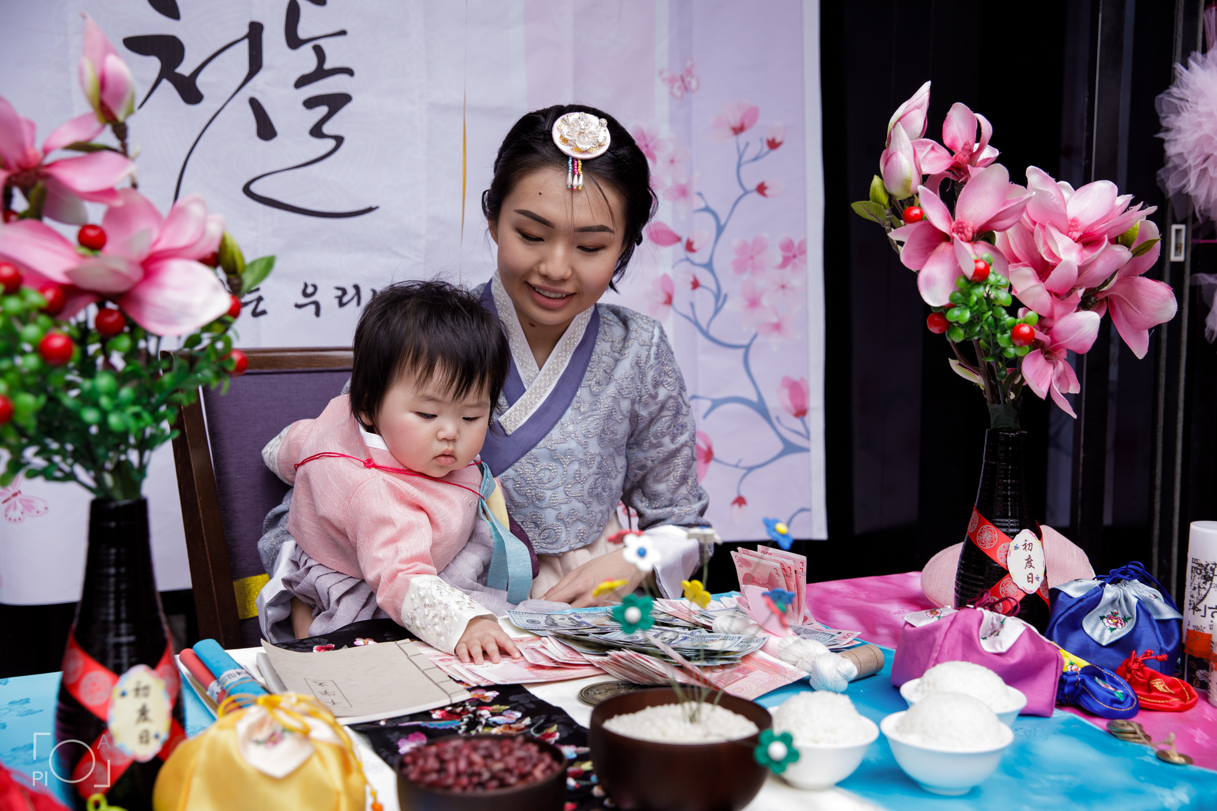 1st Birthday according to Korean customs. Photographer in Shanghai — Lola Pidluskaya