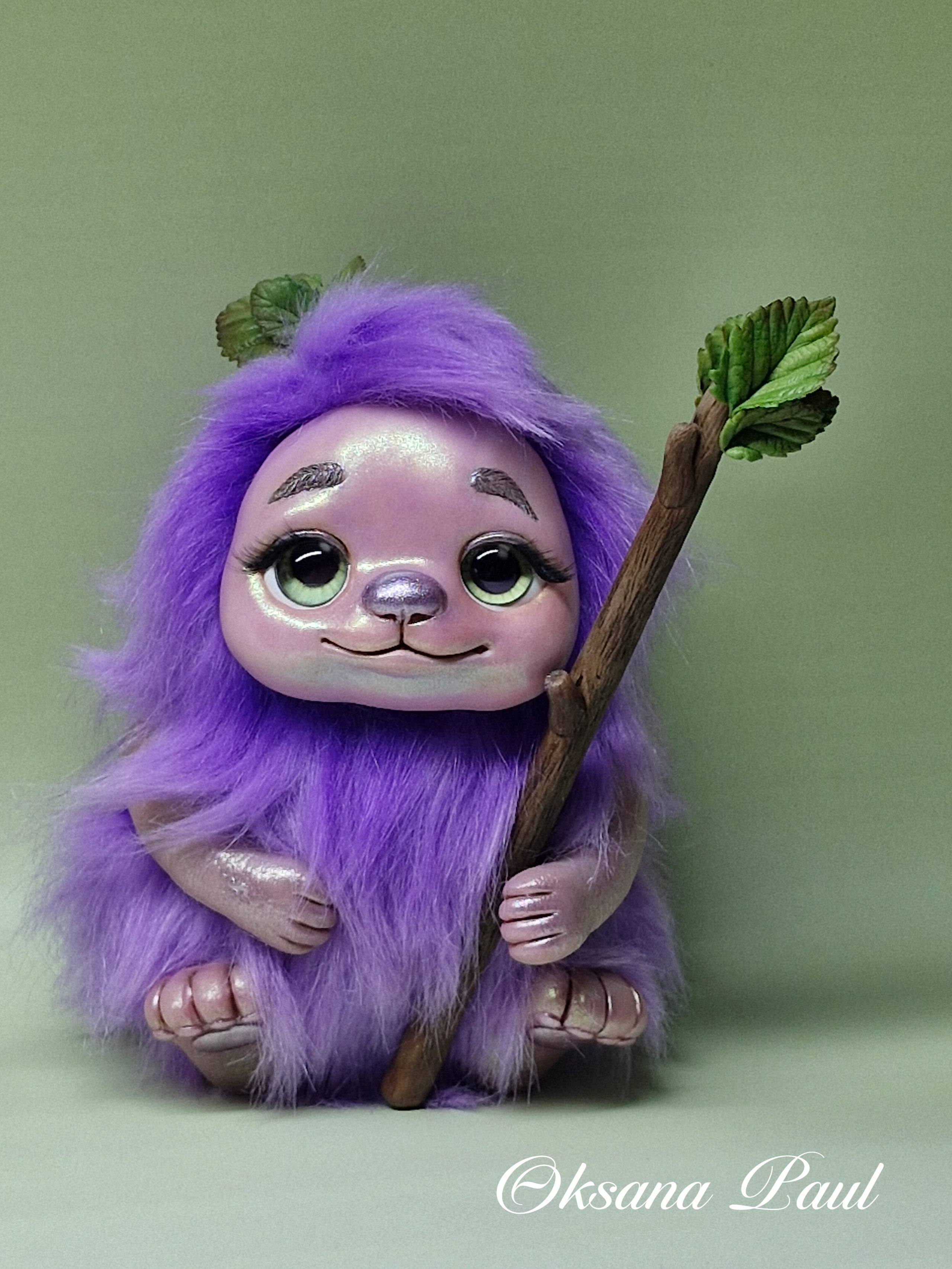 Фантазийные игрушки / Fantasiefiguren ➤. Oksana Paul-Gardinen-Design Oksana Paul ✧ Art of Gardinen & Textile Design ✧ Polymer Clay Art & Handmade Creatures