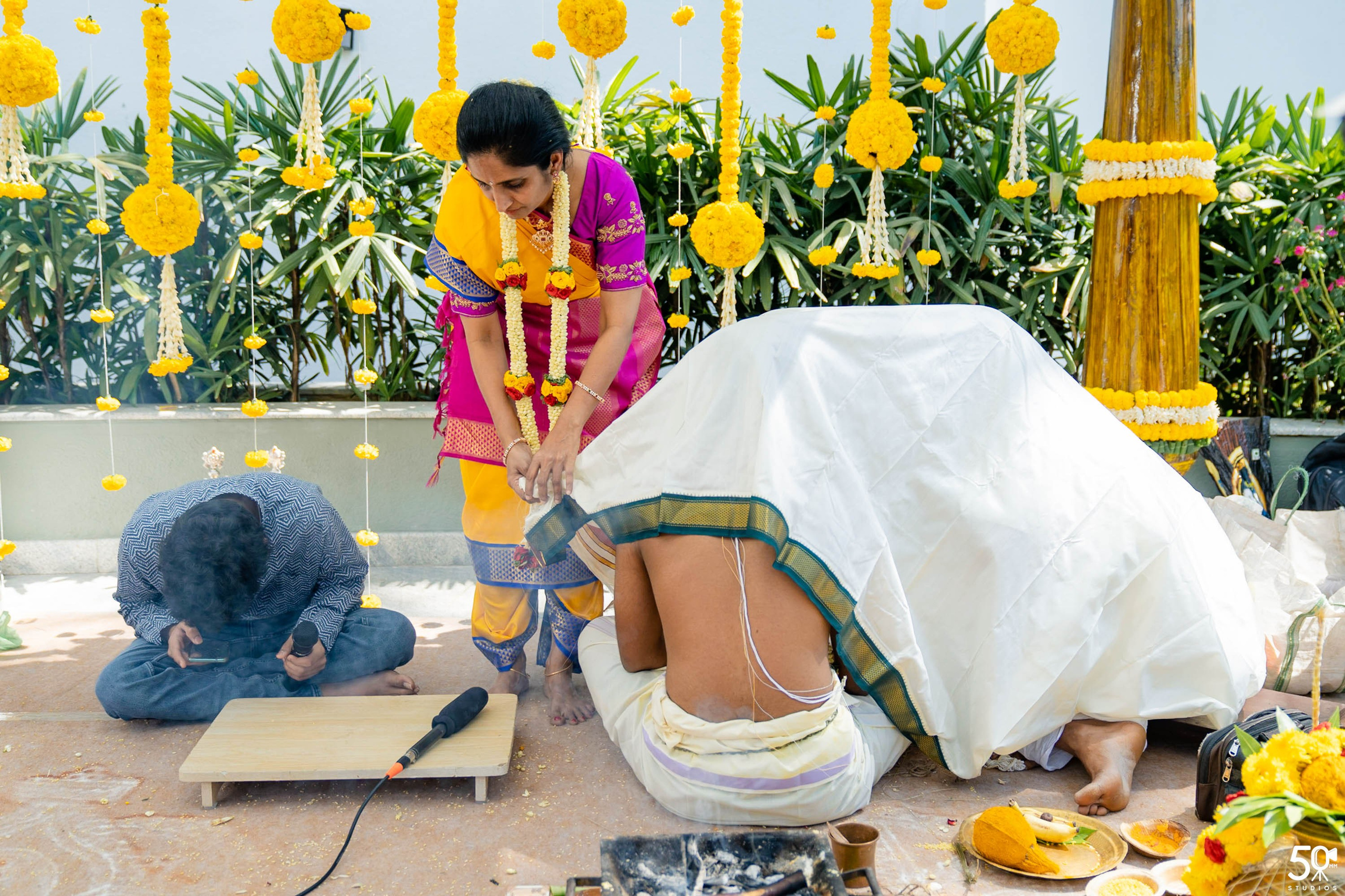 SANJAY AND SAKETH UPANAYANA. 50mm STUDIOS