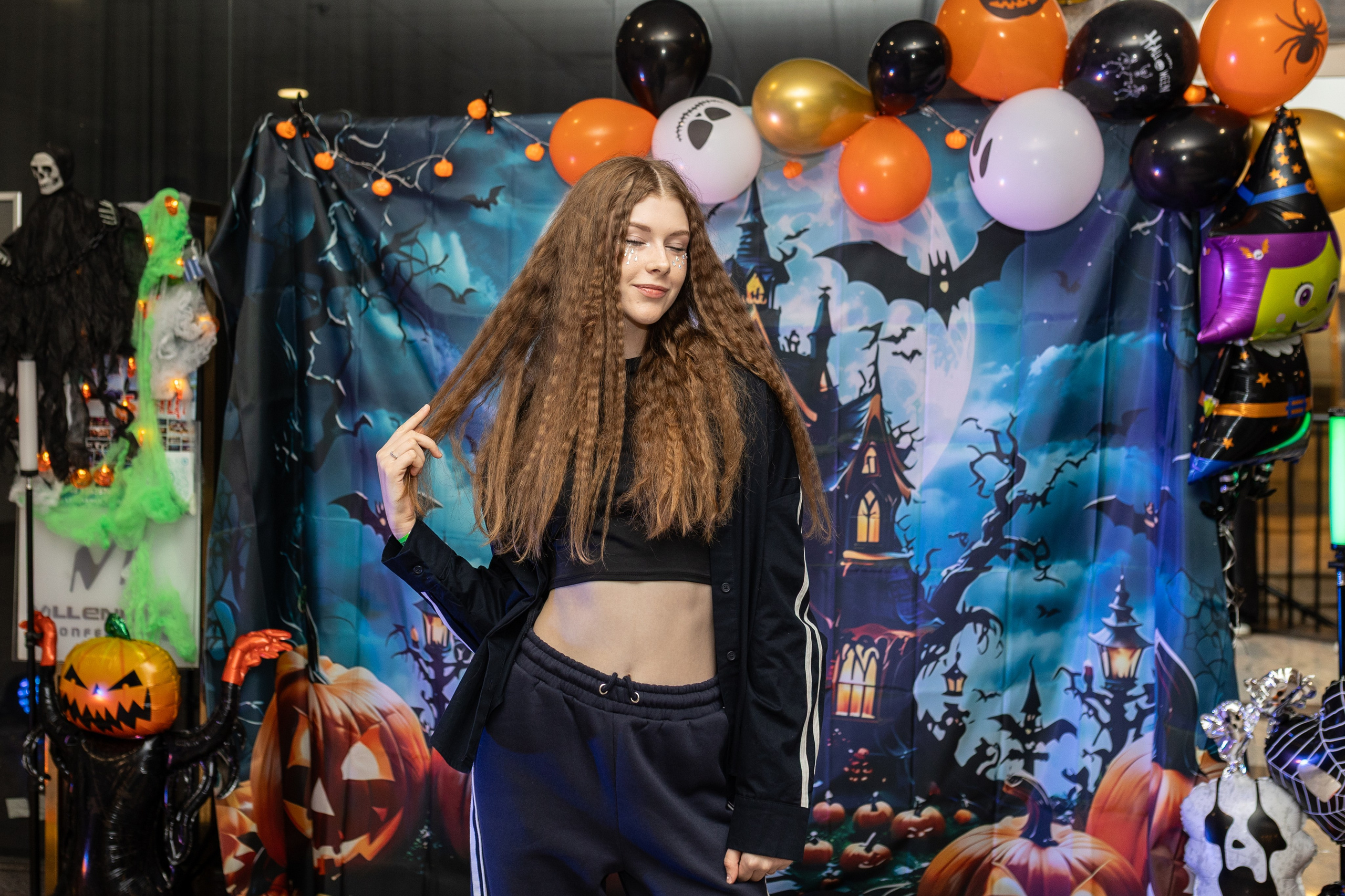 Leo dance studio Helloween 2025. Семейный и детский фотограф в Варшаве Мила Бобровская