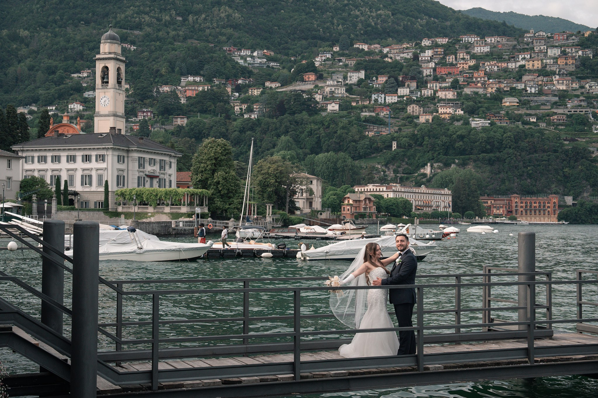 Seida & Adenis. Fotografo matrimonio Lago di Como Ferrari Media Production