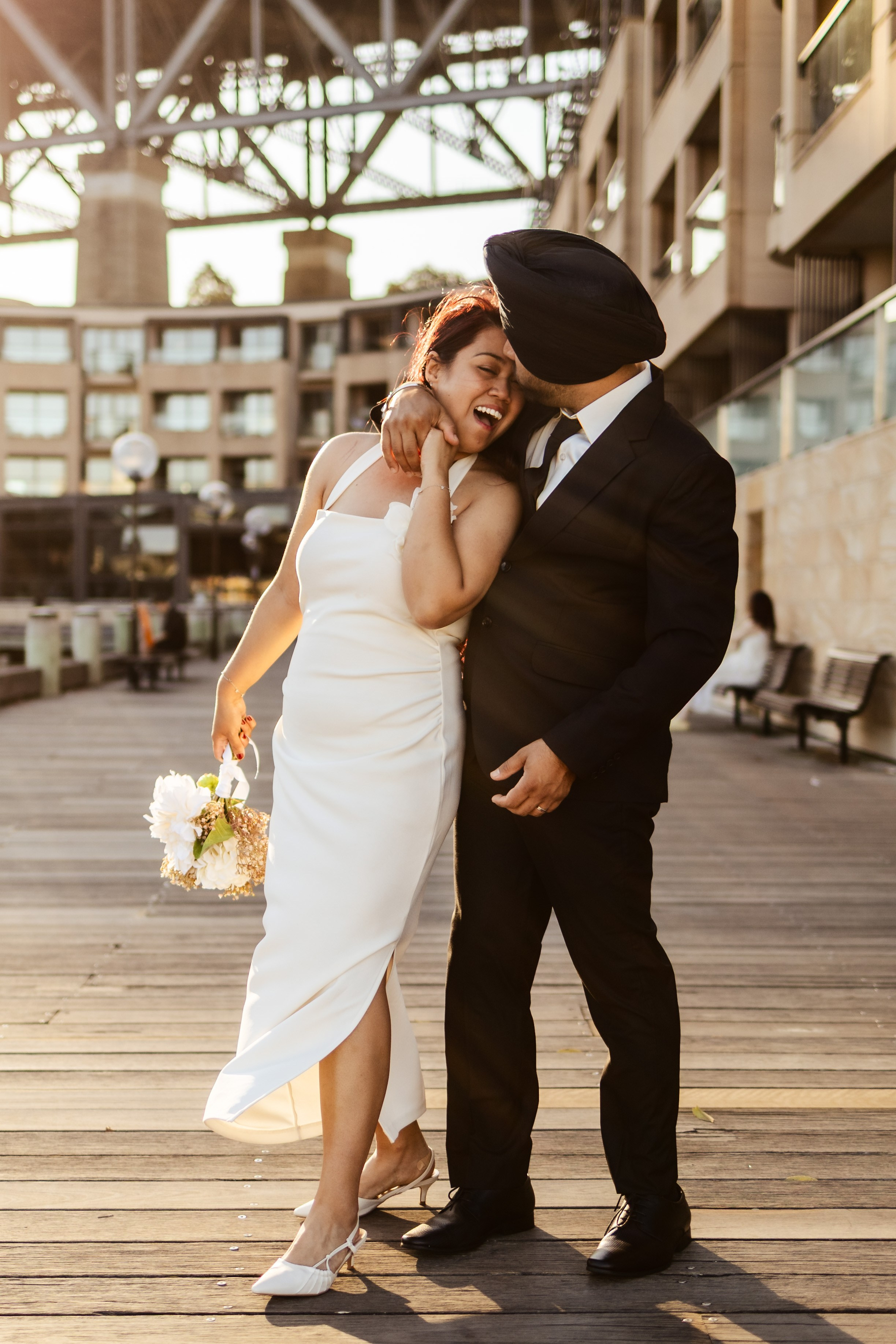 Sunshine and Harminder’s wedding photo session. True Story Photography