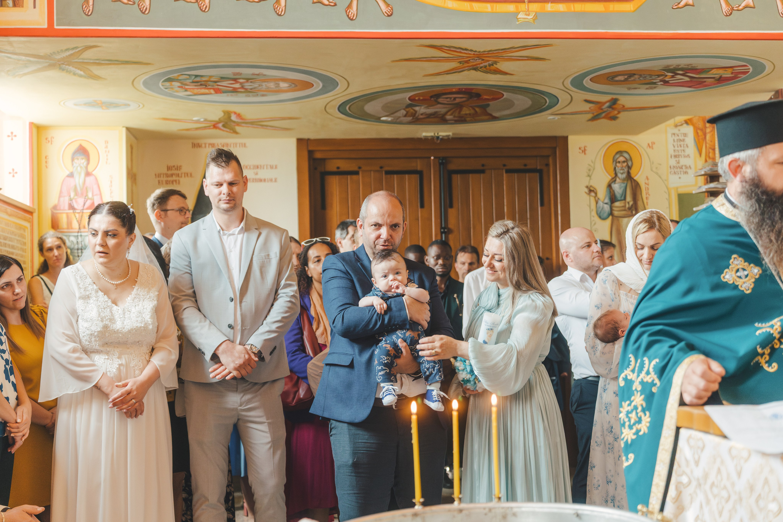 Théo Andrei`s Christening