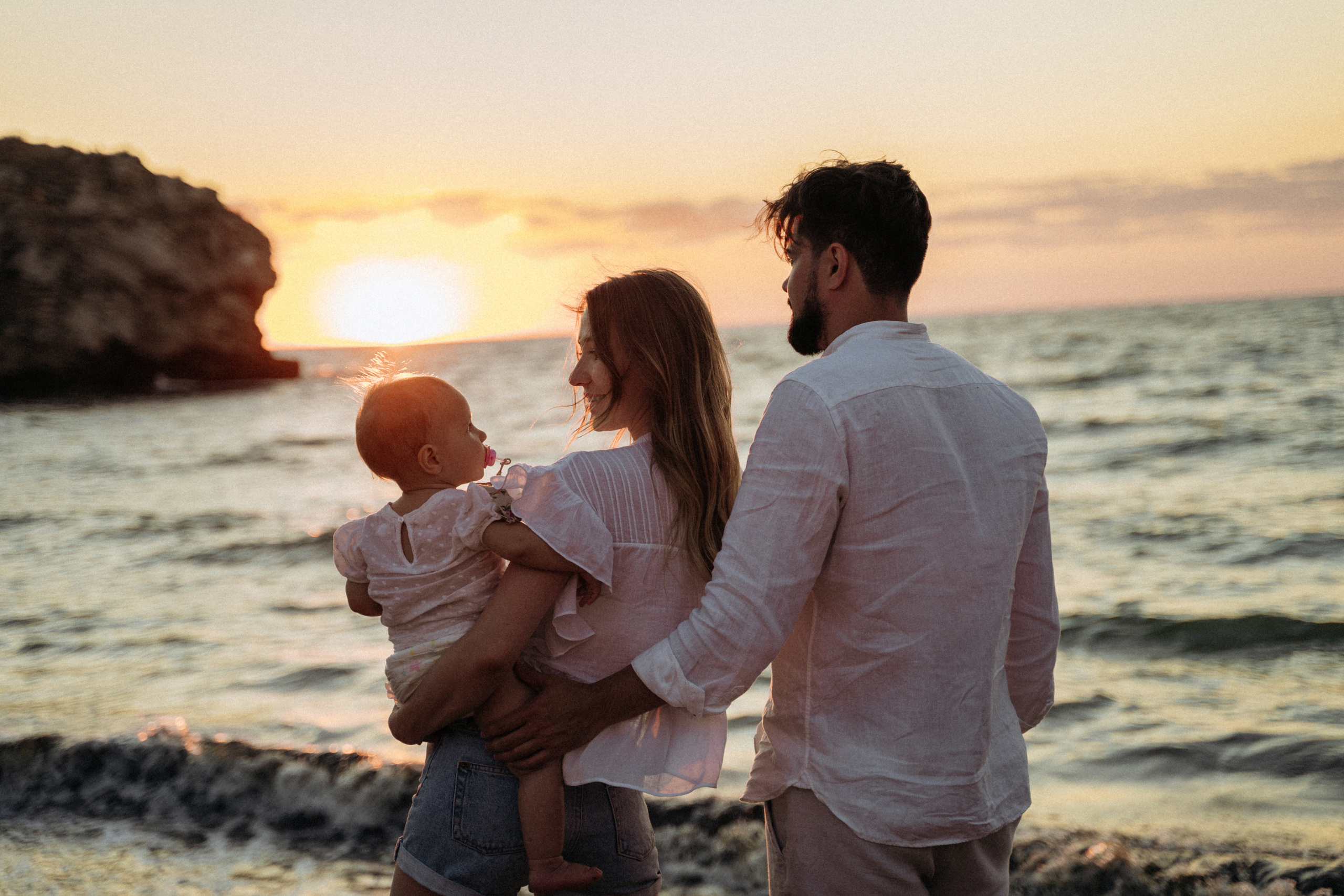 Семейная фотосессия на берегу Азовского моря. Свадебный и семейный фотограф Алексей Попов. Штутгарт, Германия