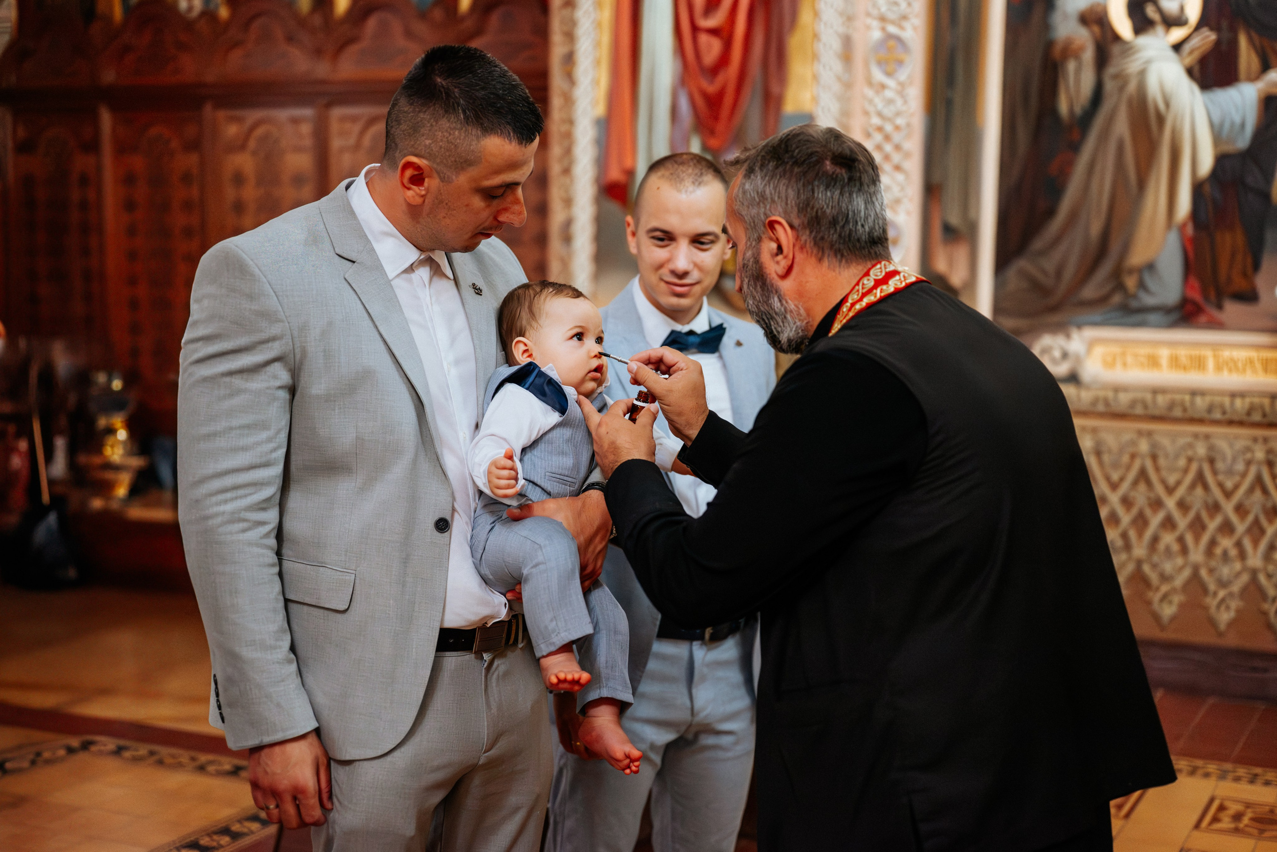 Vukašin - krštenje. Dečiji i porodični fotograf