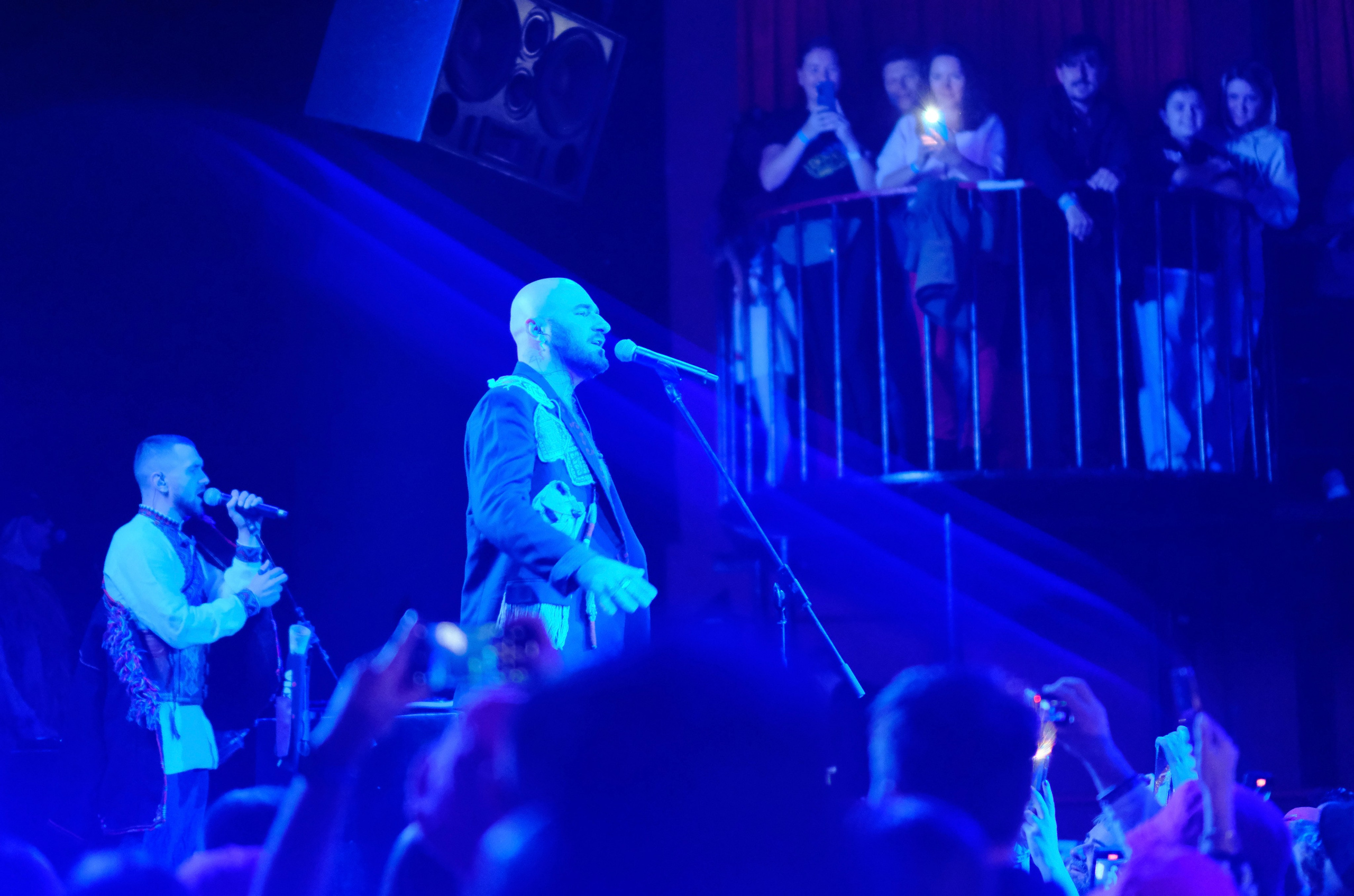 KALUSH ORCHESTRA. Reportage concert portrait photography in the San Francisco Bay Area