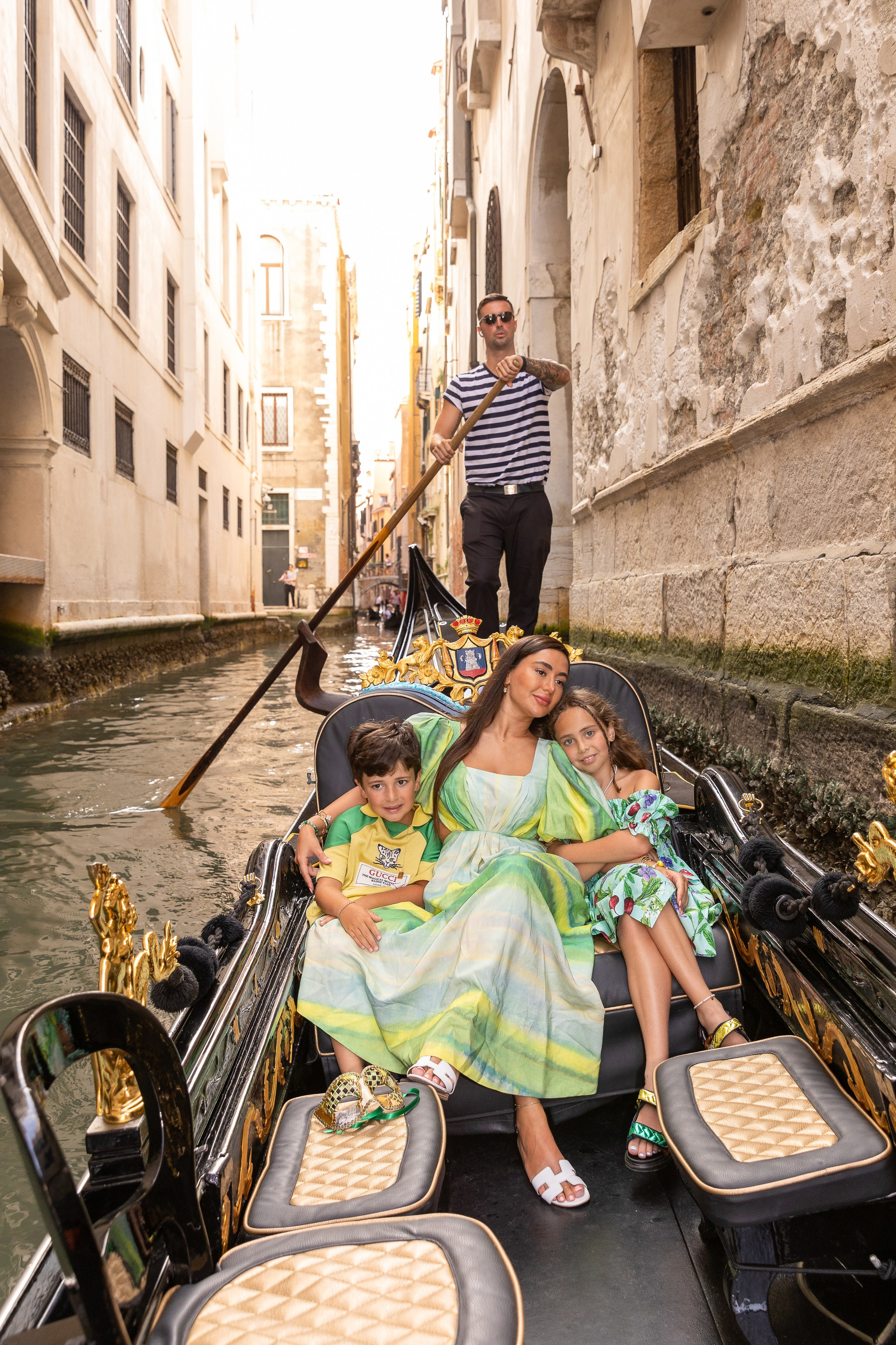 Fidan with childrens