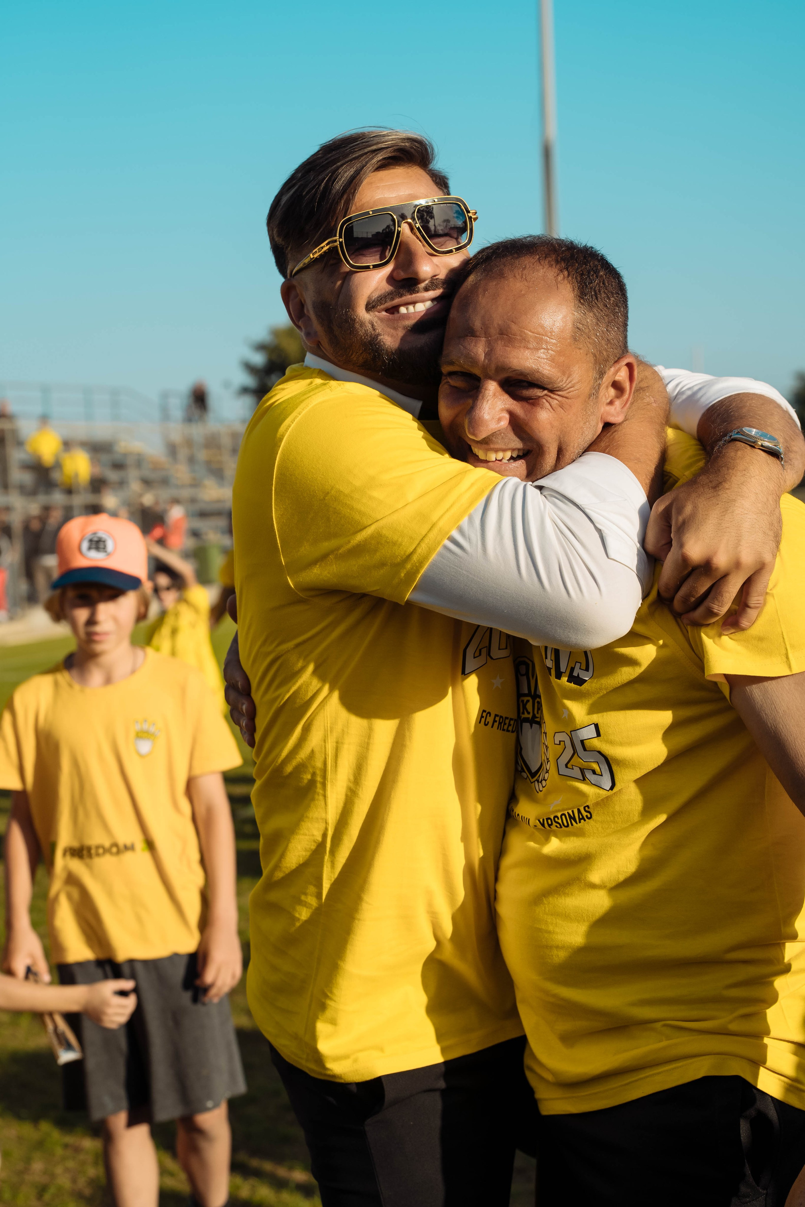 Football. Photographer in Cyprus