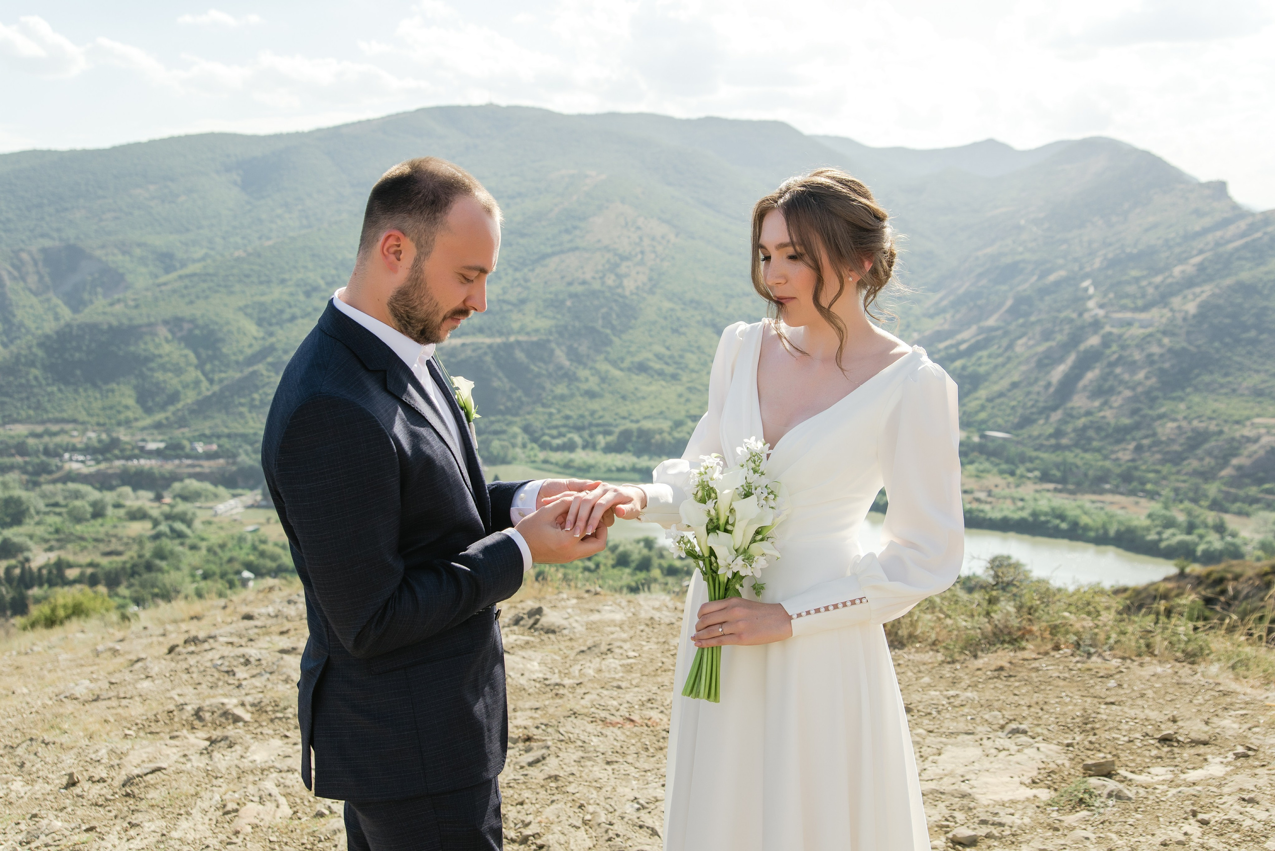 Wedding in Mtskheta and Jvari. Wedding Photographers and Film Maker in Georgia, Armenia Maks Kovalenko and Lara Tatosyan