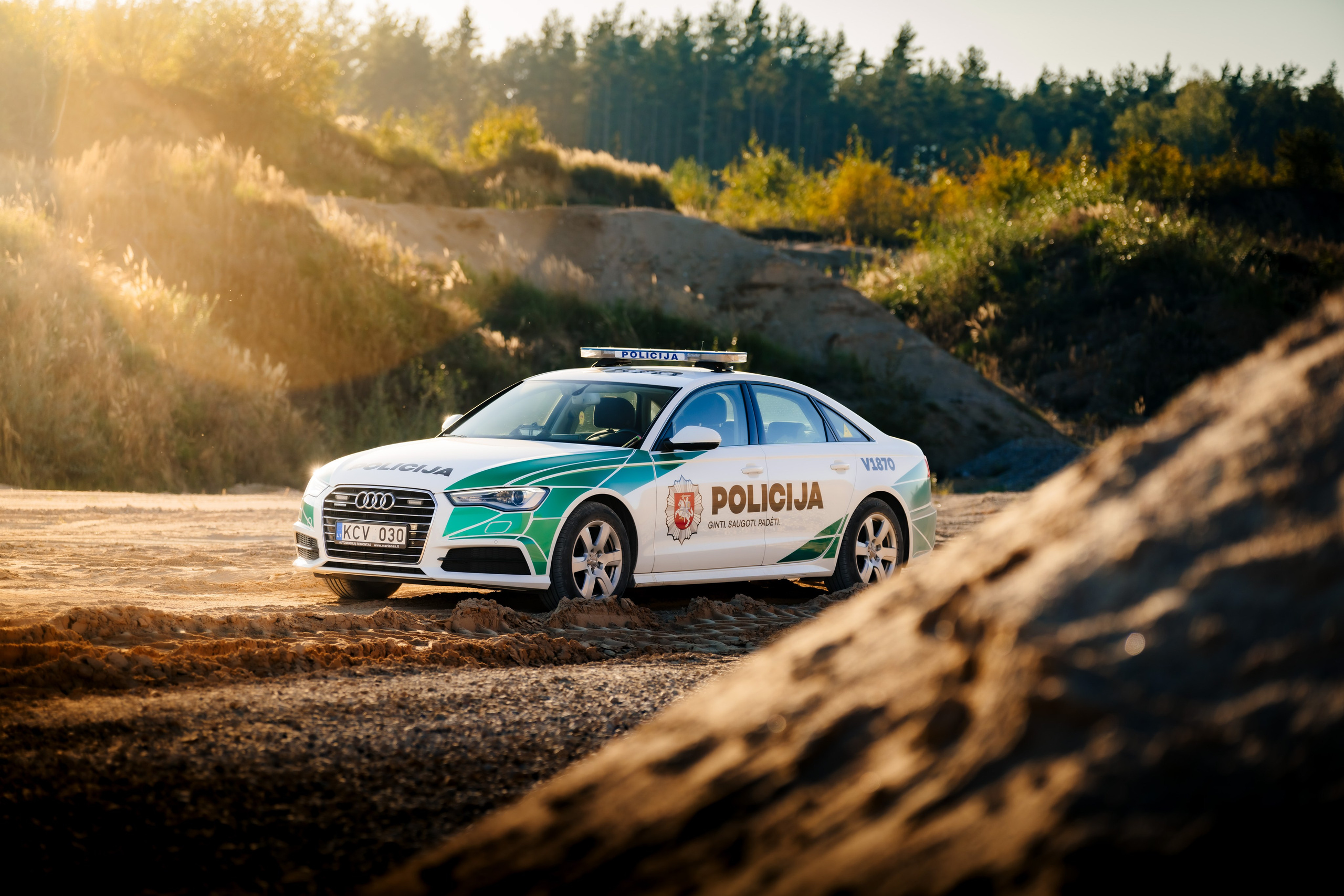 Police Cars. OnePIXEL