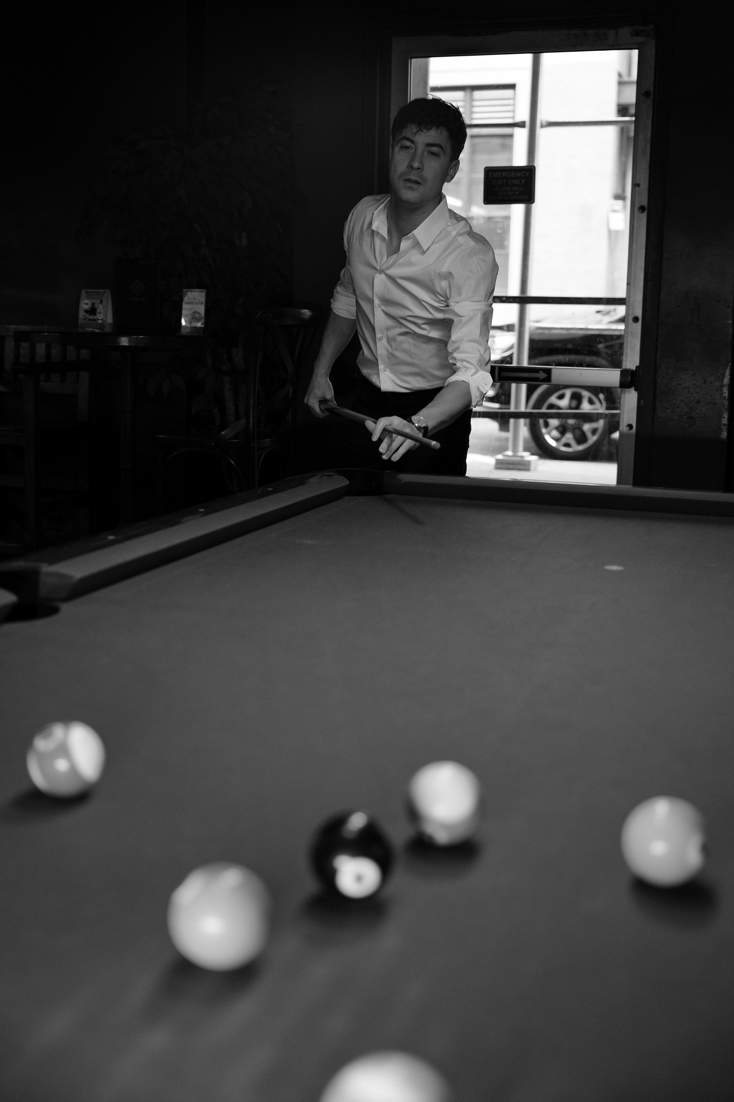 The player (NY). Photographer New York / Los Angeles