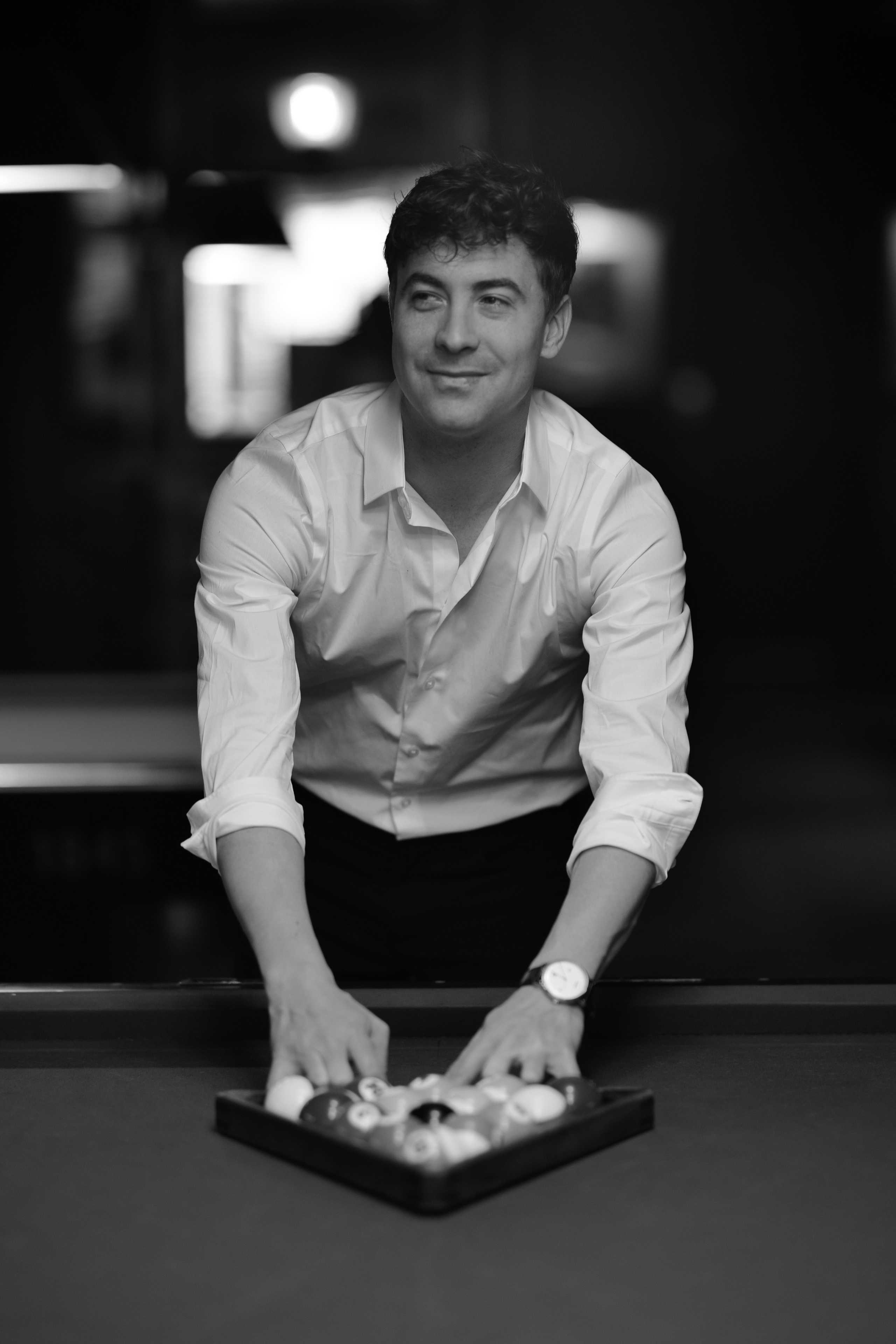 The player (NY). Photographer New York / Los Angeles