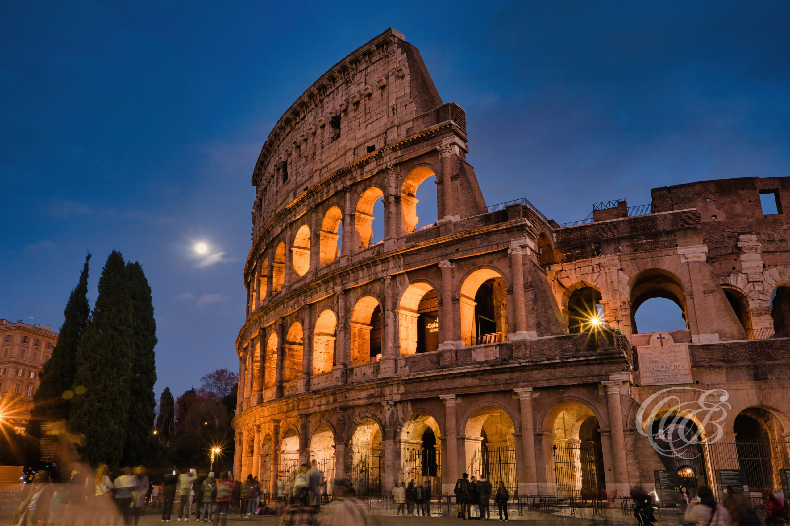 Photography of Italy — Rome, The Colosseum under the Full Moon — Eduardo Bartoli Fine Art & Travel Photography