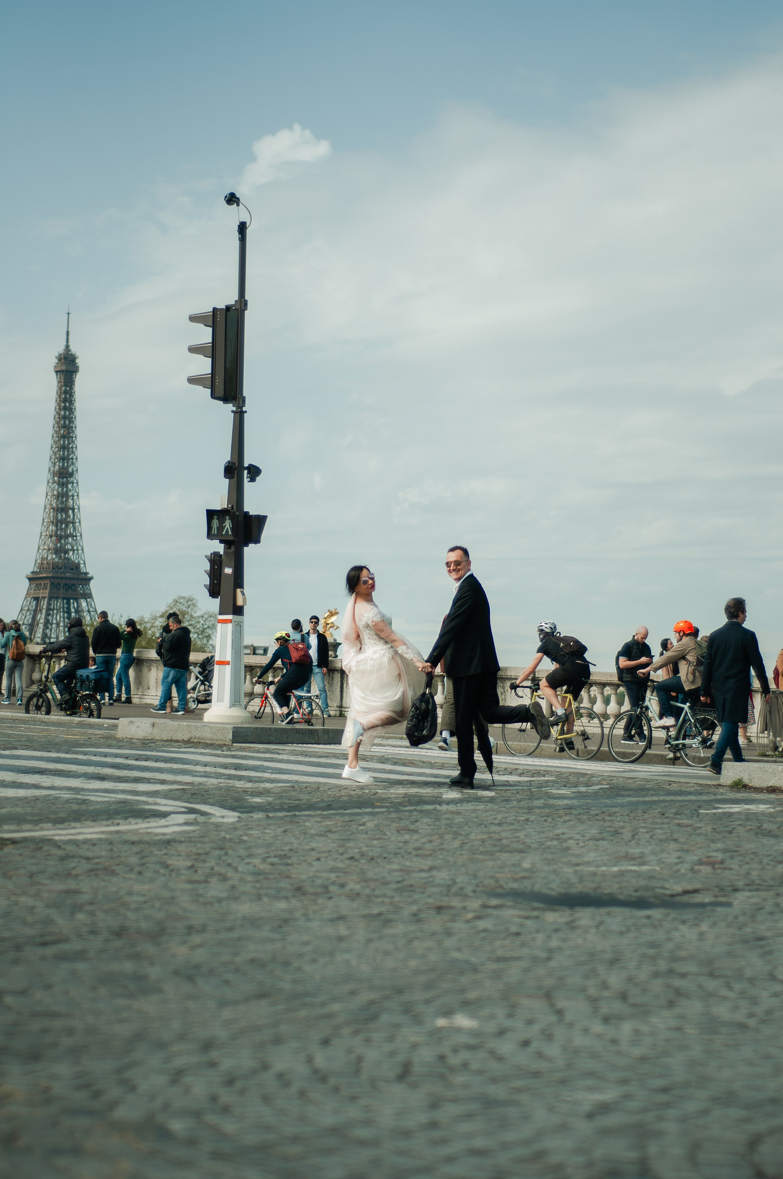 Wedding anniversary photoshoot. Paris photographer — Polina Osipova