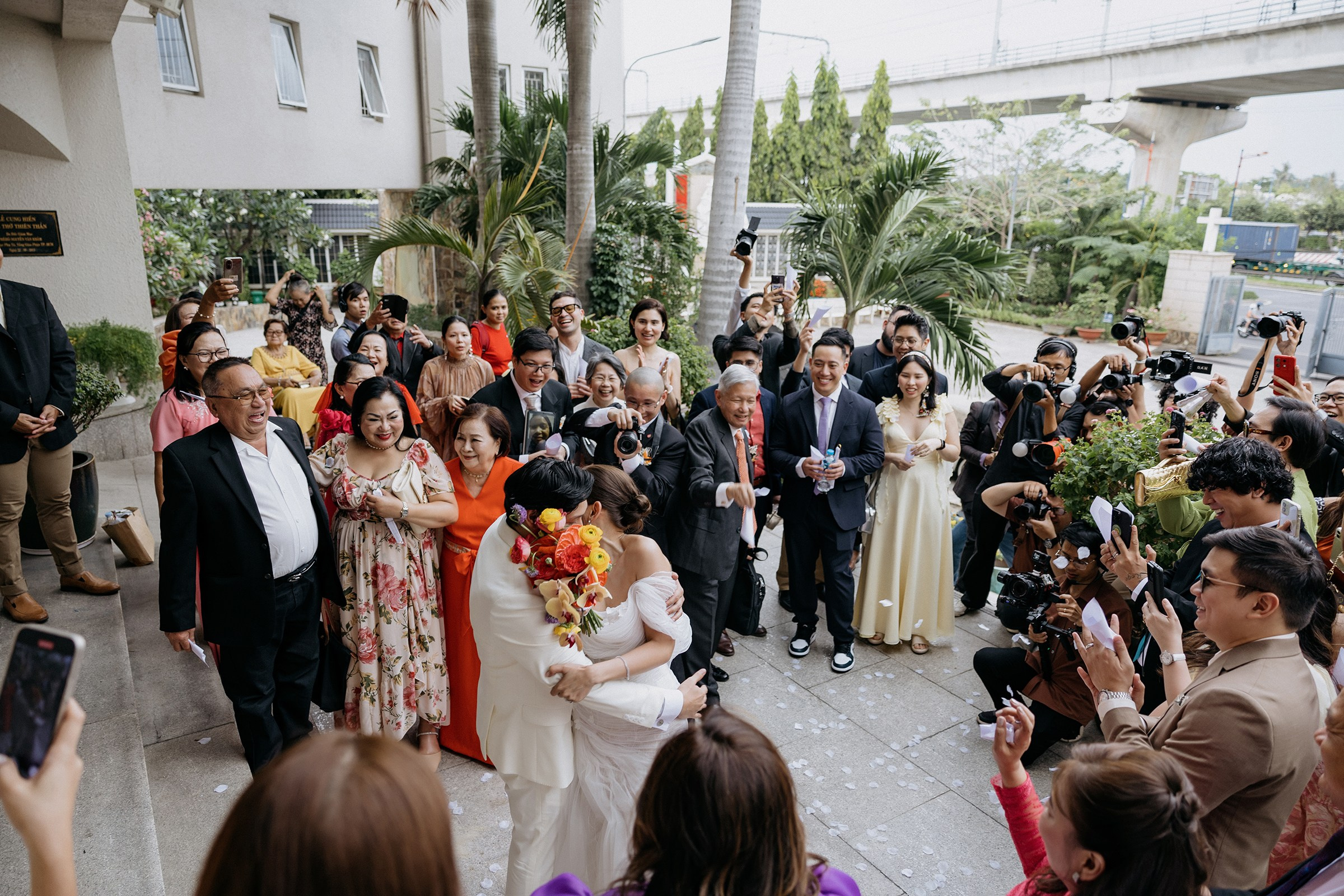 Church Wedding / Nica & Xavier. Nhiếp ảnh gia đám cưới hàng đầu tại Thành Phố Hồ Chí Minh