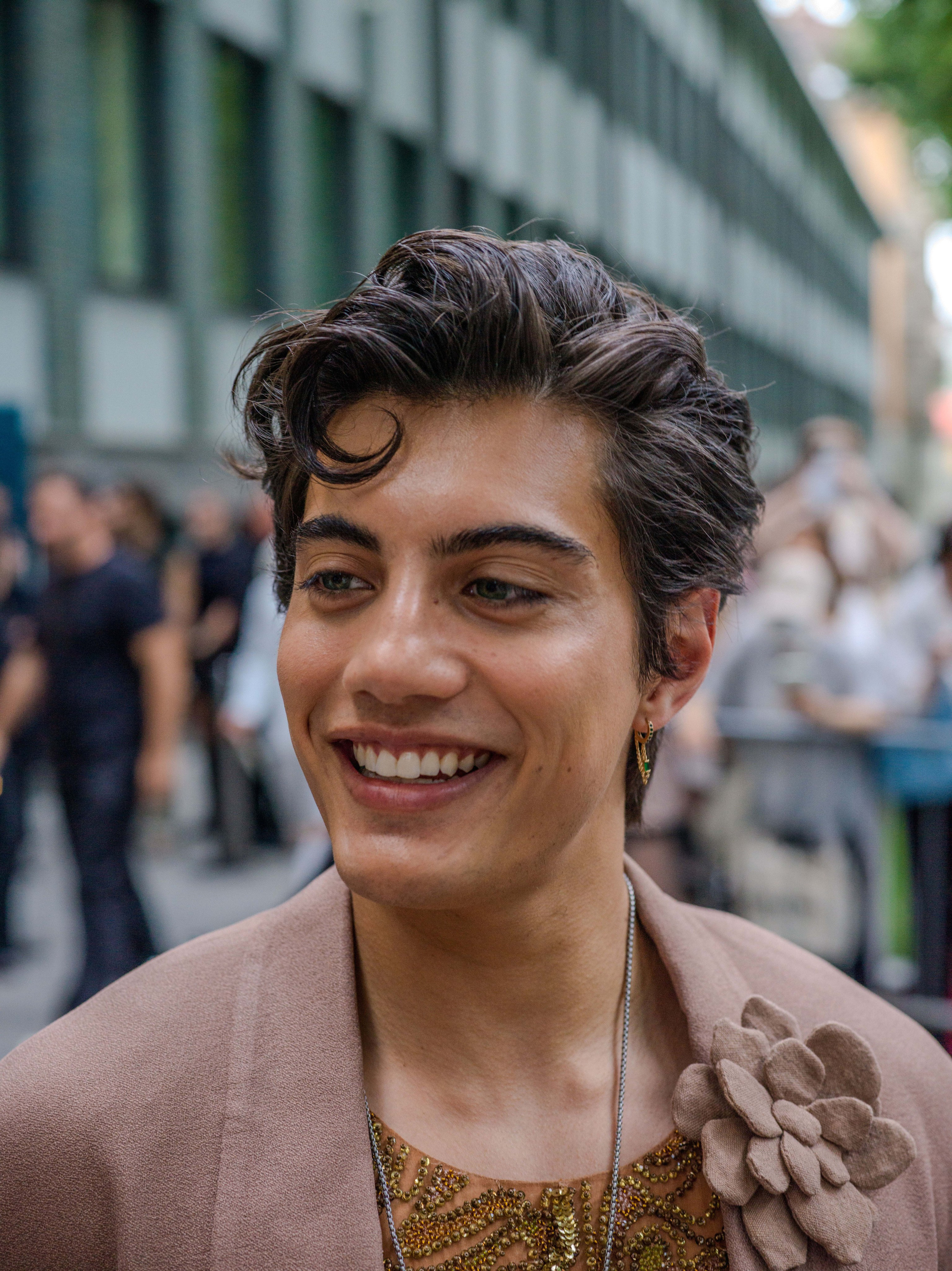 Milan Fashion Week model photography experience. Armani