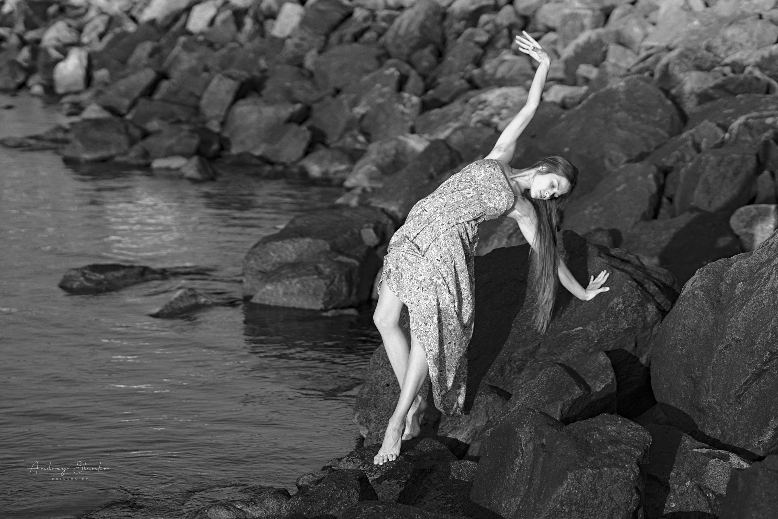 DANCE & SEA (project in progress). Awards winning photographer in Kauai, Hawaii