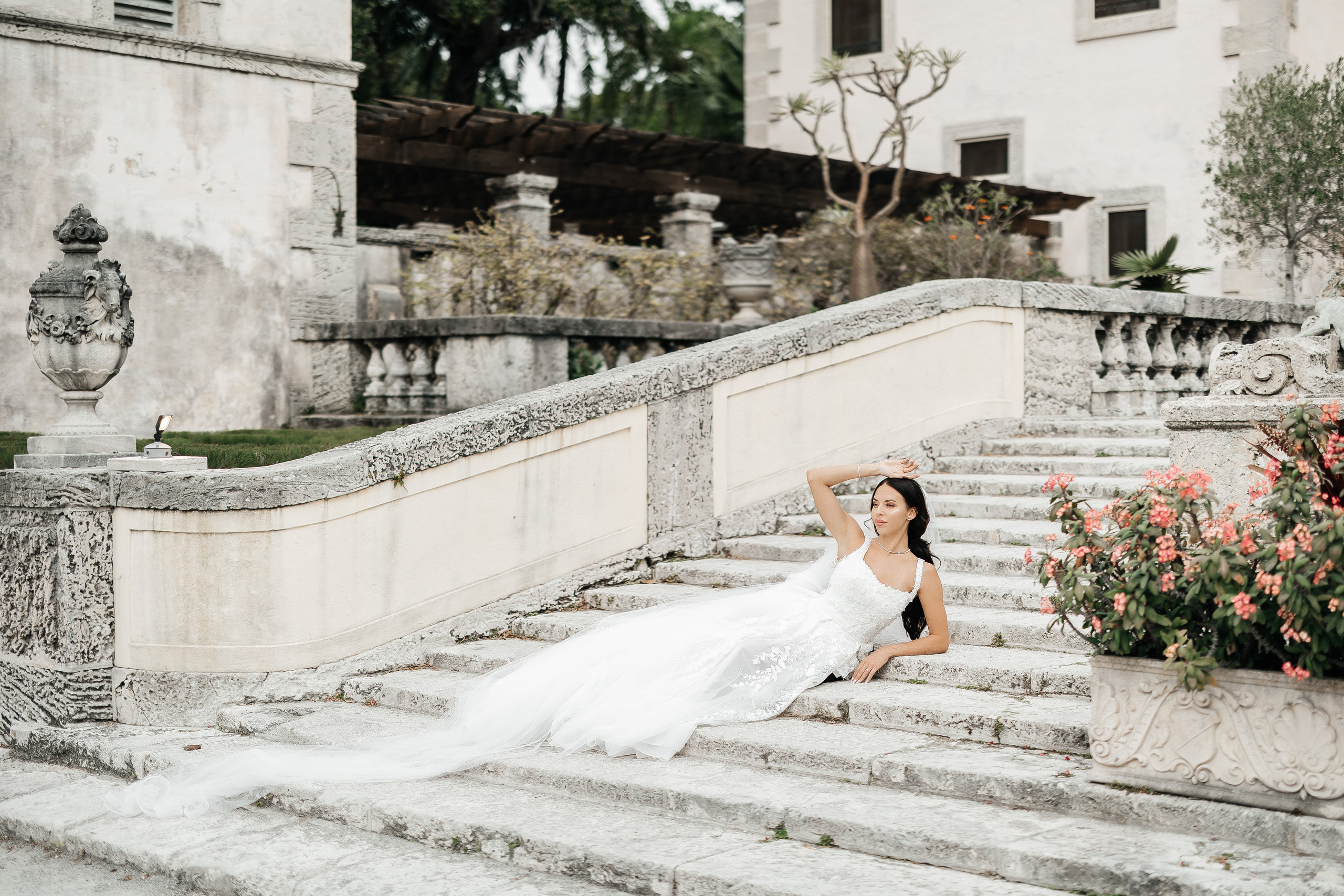 Yulia and Dimas, Vizcaya Museum and Gardens, Miami. Wedding Photo & Video
