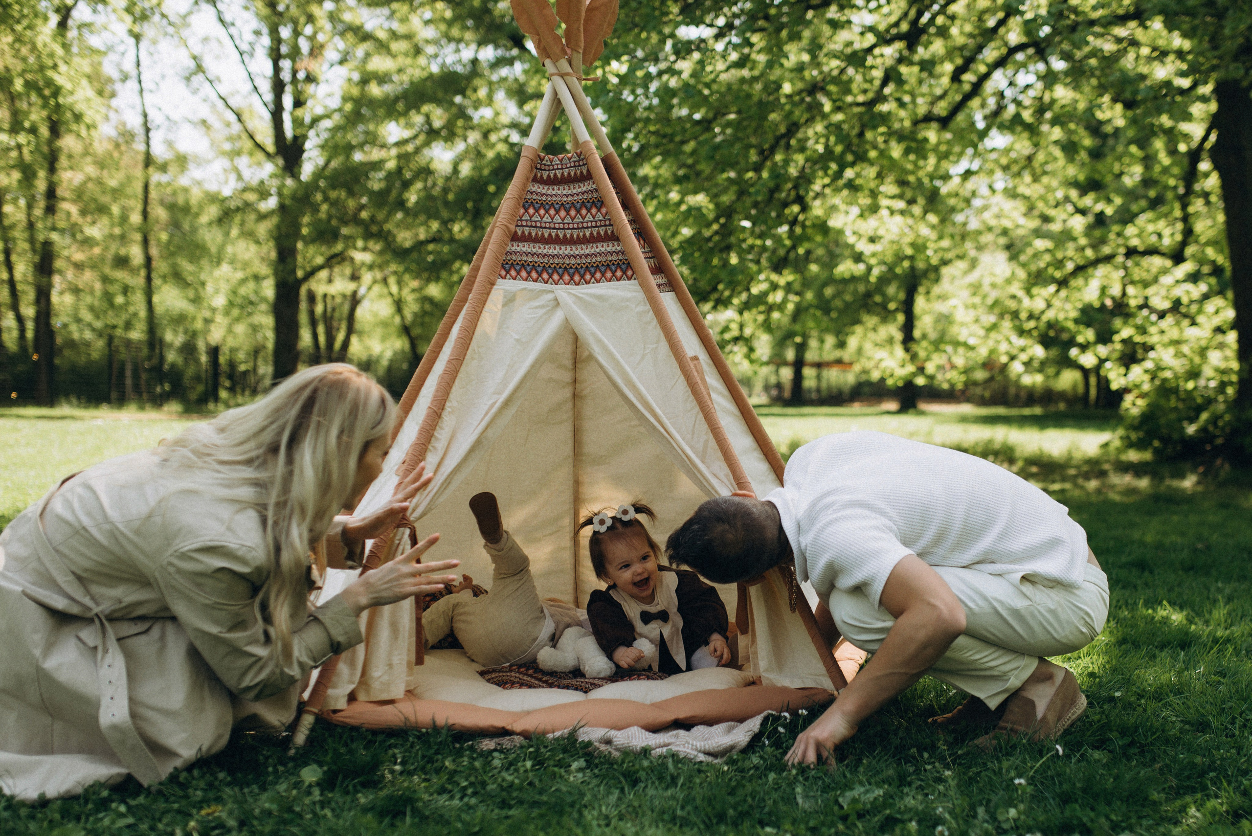 1 YEAR in the park. Семейный фотограф Лейпциг, Германия