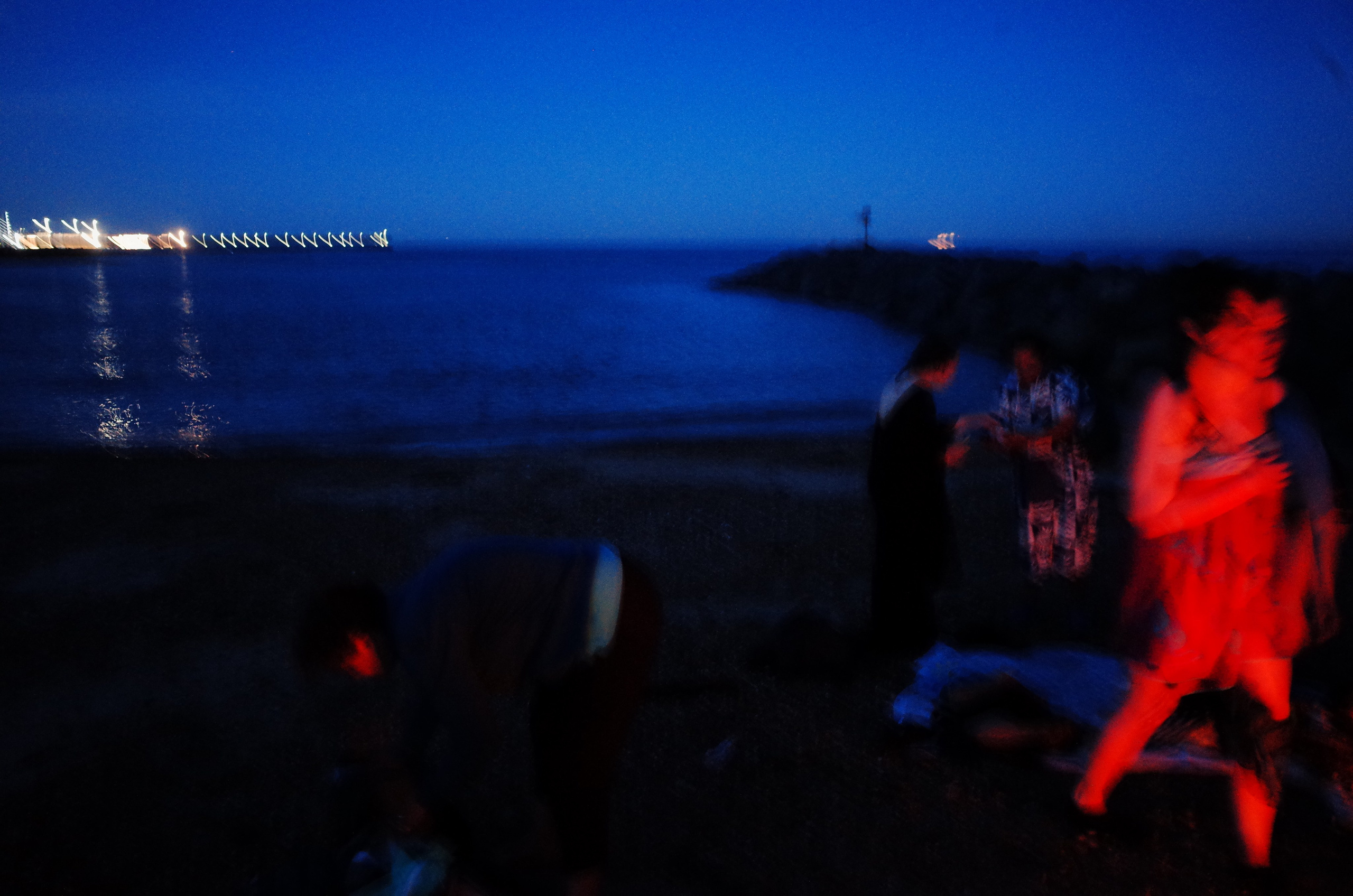 Full Moon Fire. Victoria Dini. Art photography in London / Folkestone, UK