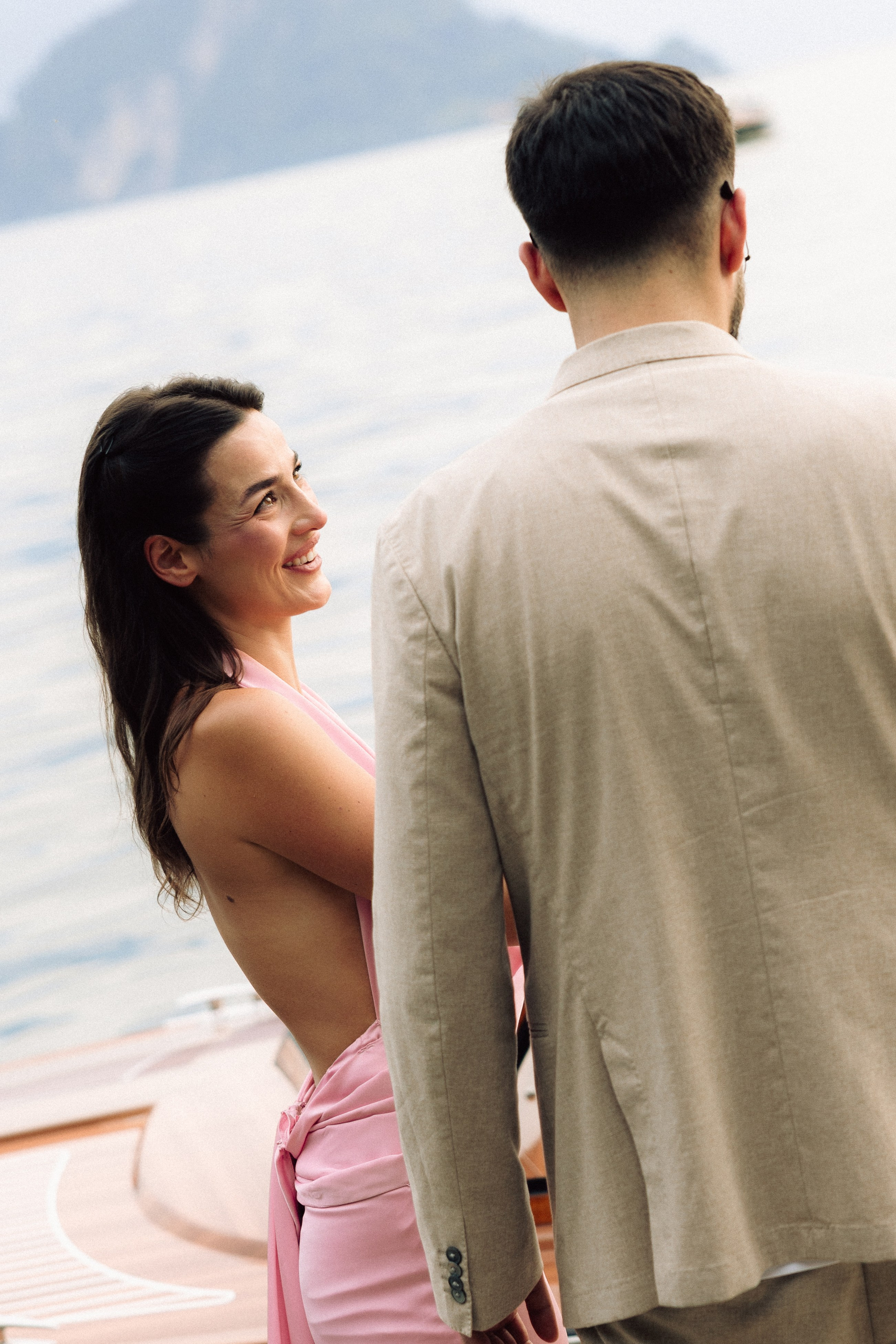 Proposal on Lake Como | Romantic Surprise Engagement Photos in Italy