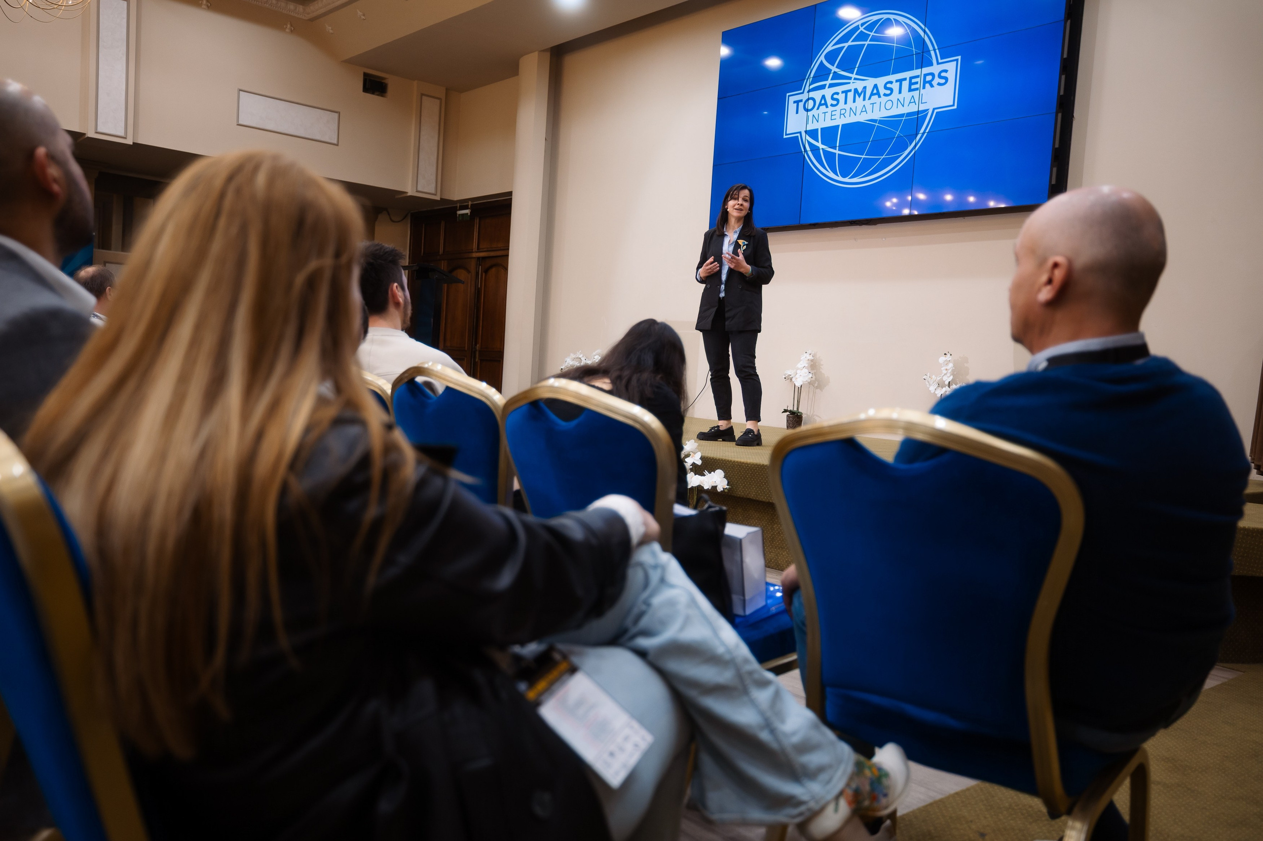 Toastmasters Conference. Marius Ciocan