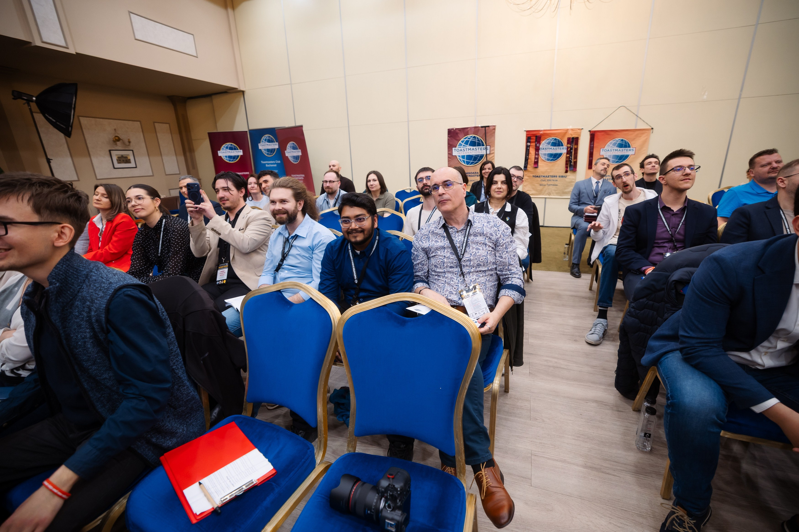 Toastmasters Conference. Marius Ciocan