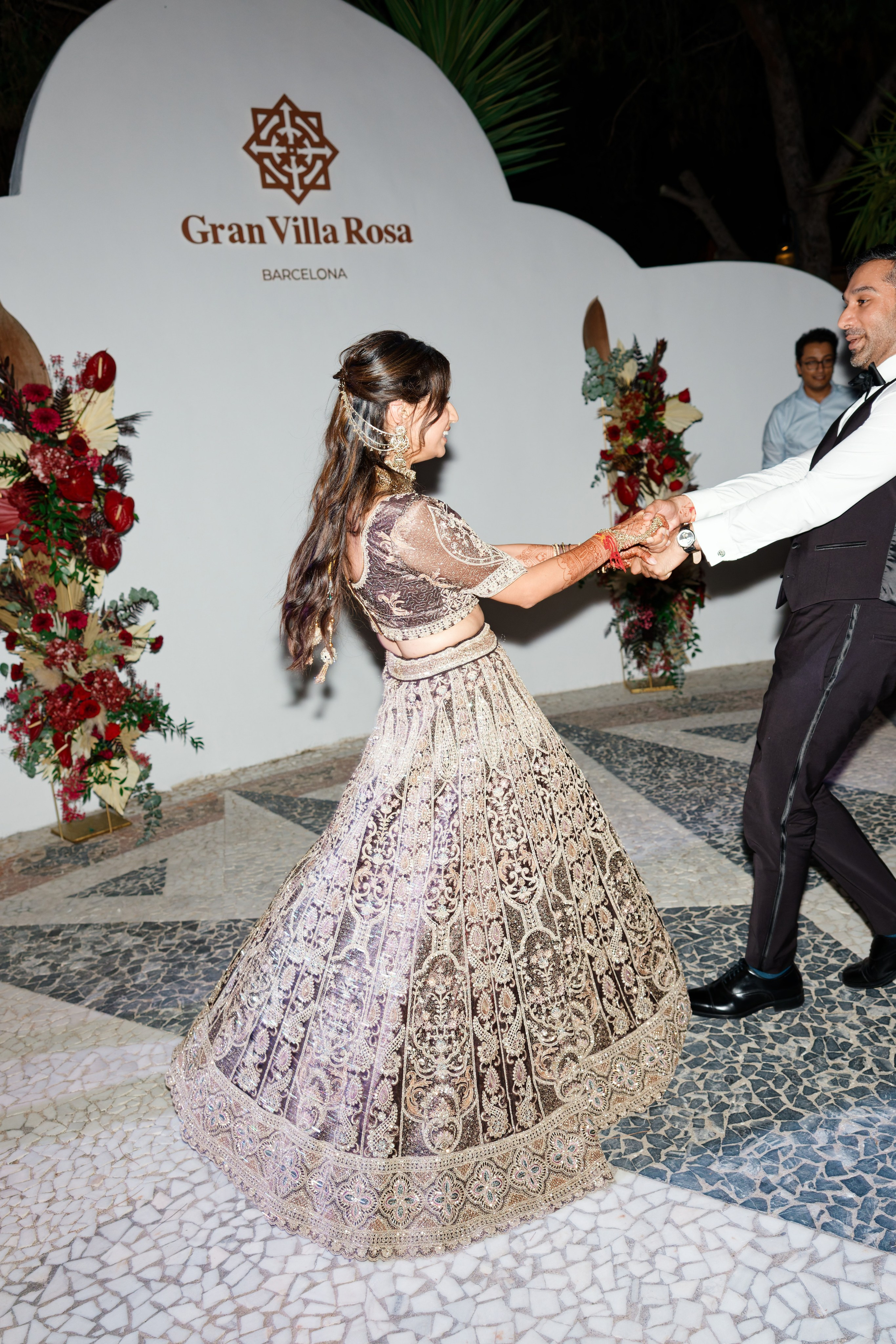 Indian wedding at Gran Villa Rosa, Barcelona