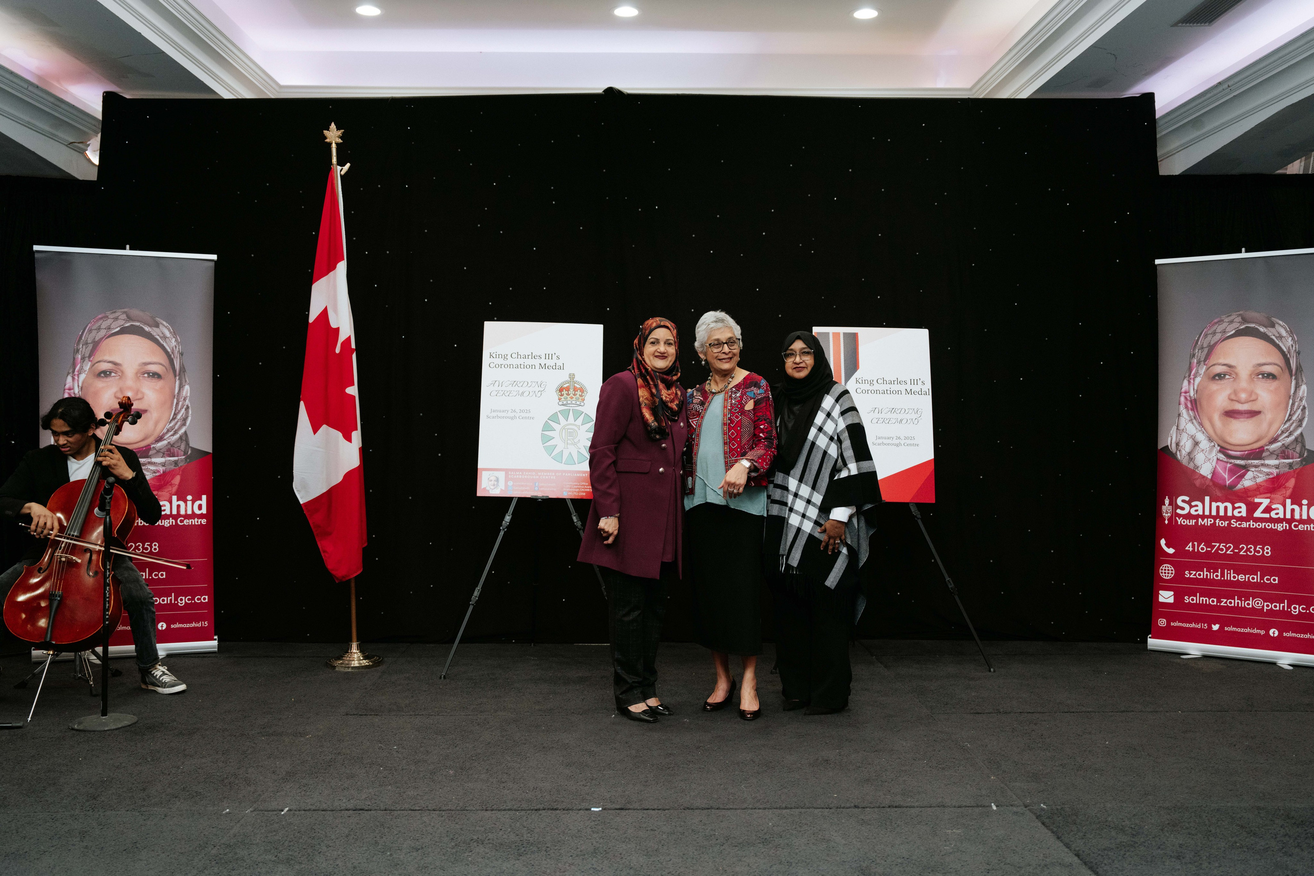 King Charles Coronation Medal Awarding Ceremony. MISAJA MEDIA