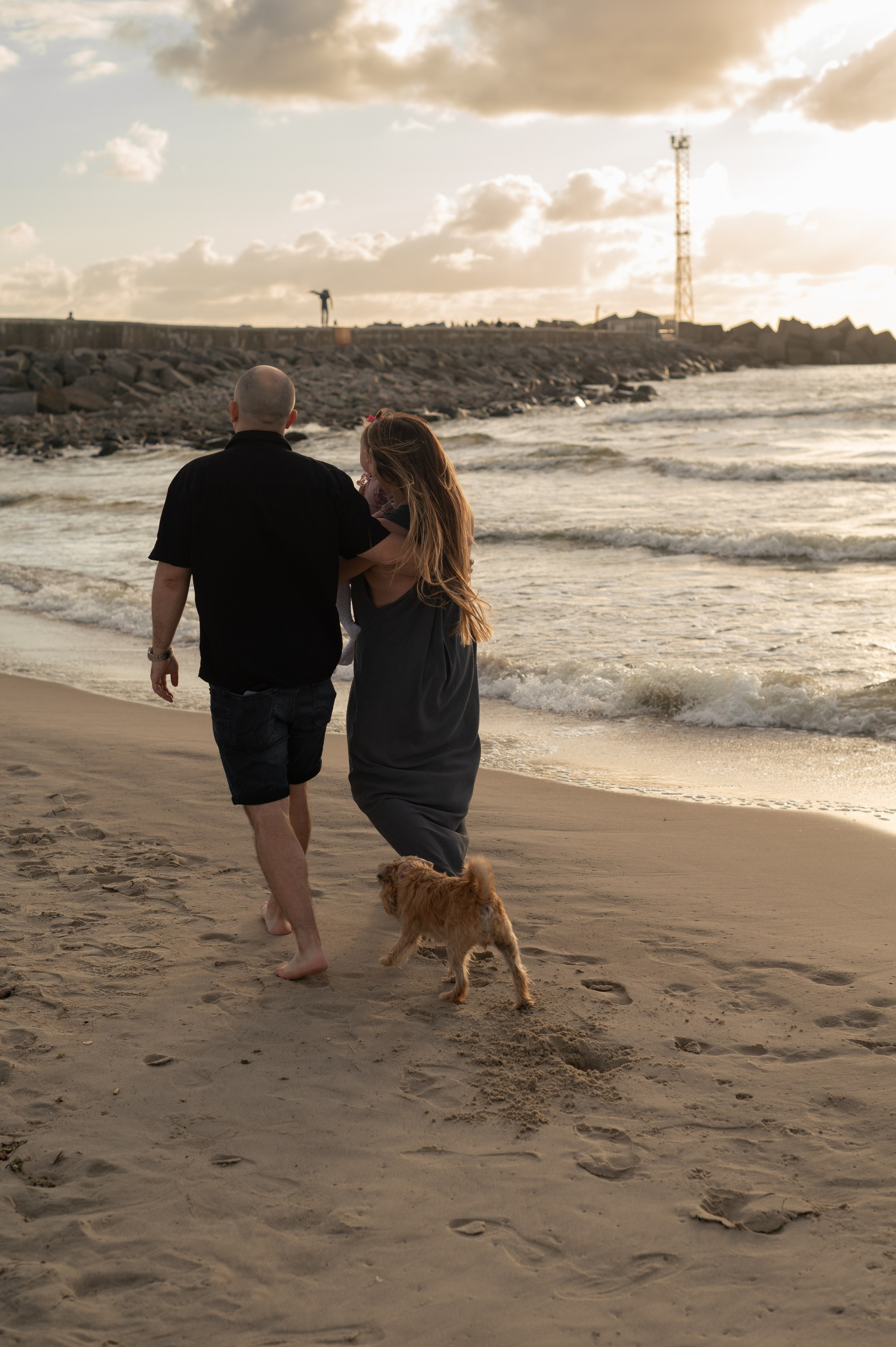 Семейная фотосессия море Калининград Зеленоградск. Фотограф в Калининграде Анна Пошкус