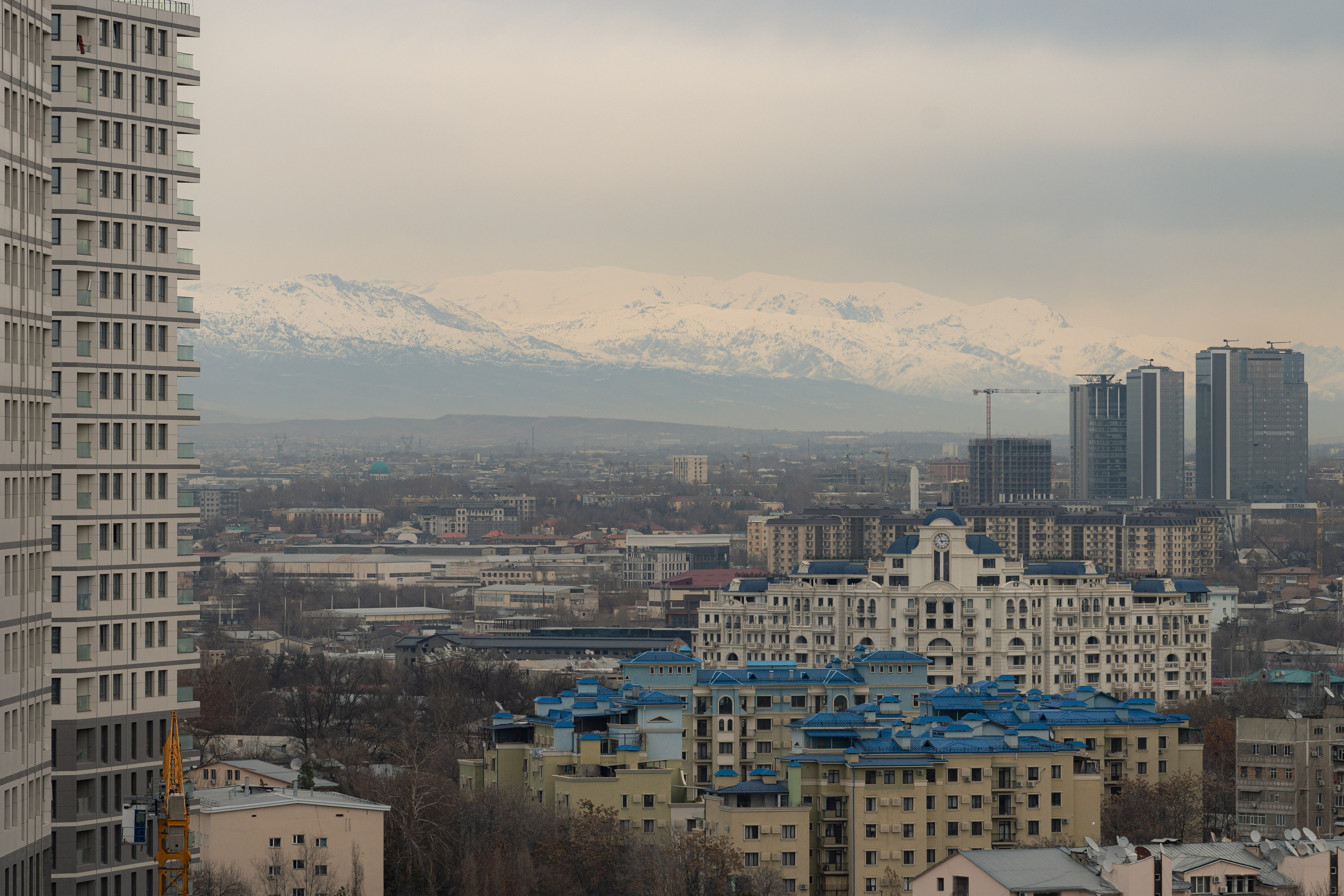 Смог в Ташкенте или Взгляд на город с высоты птичьего полета. Георгий Намазов | Фотограф в Ташкенте