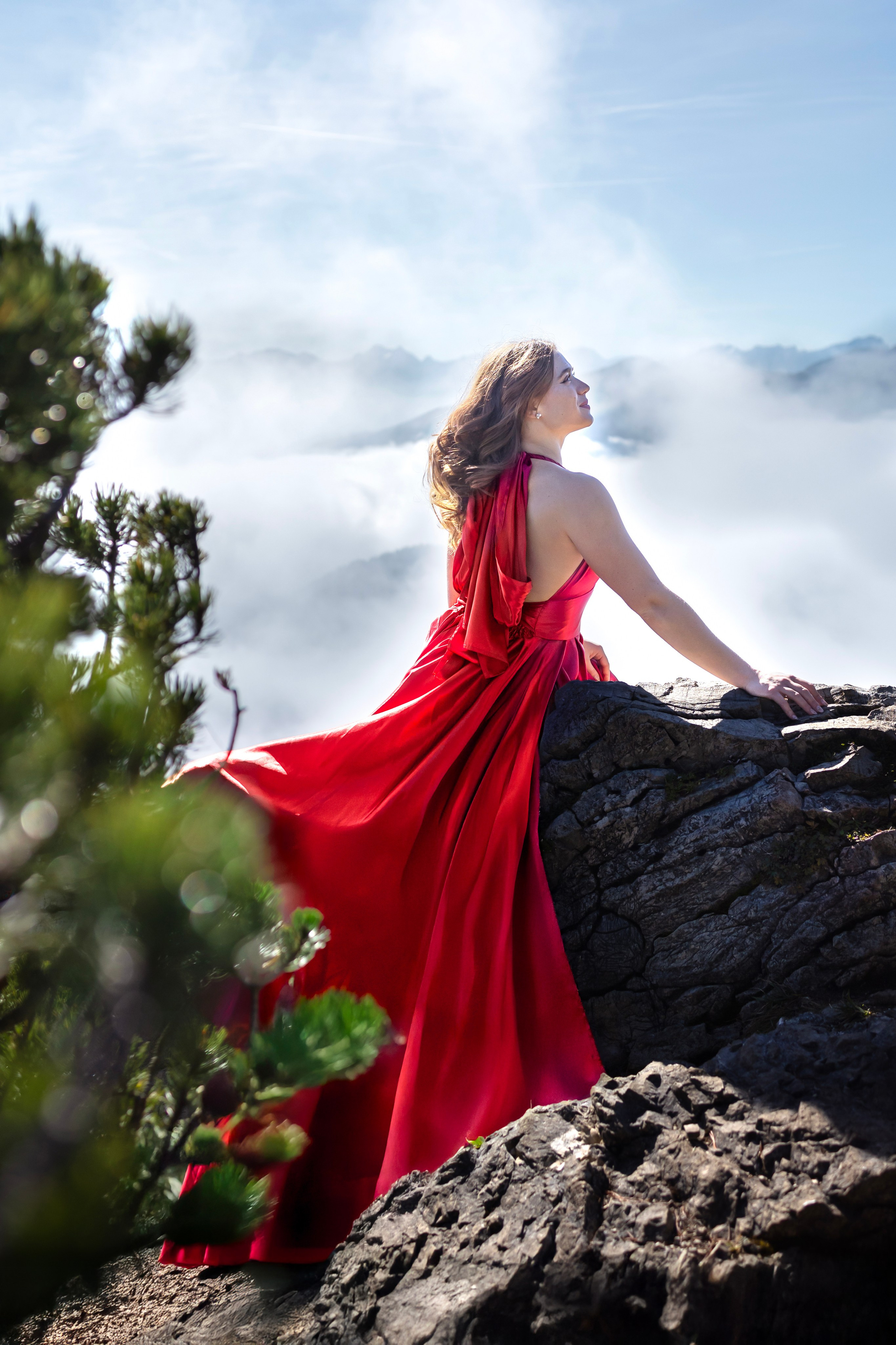 Shooting in the mountains. Photographer in Munich