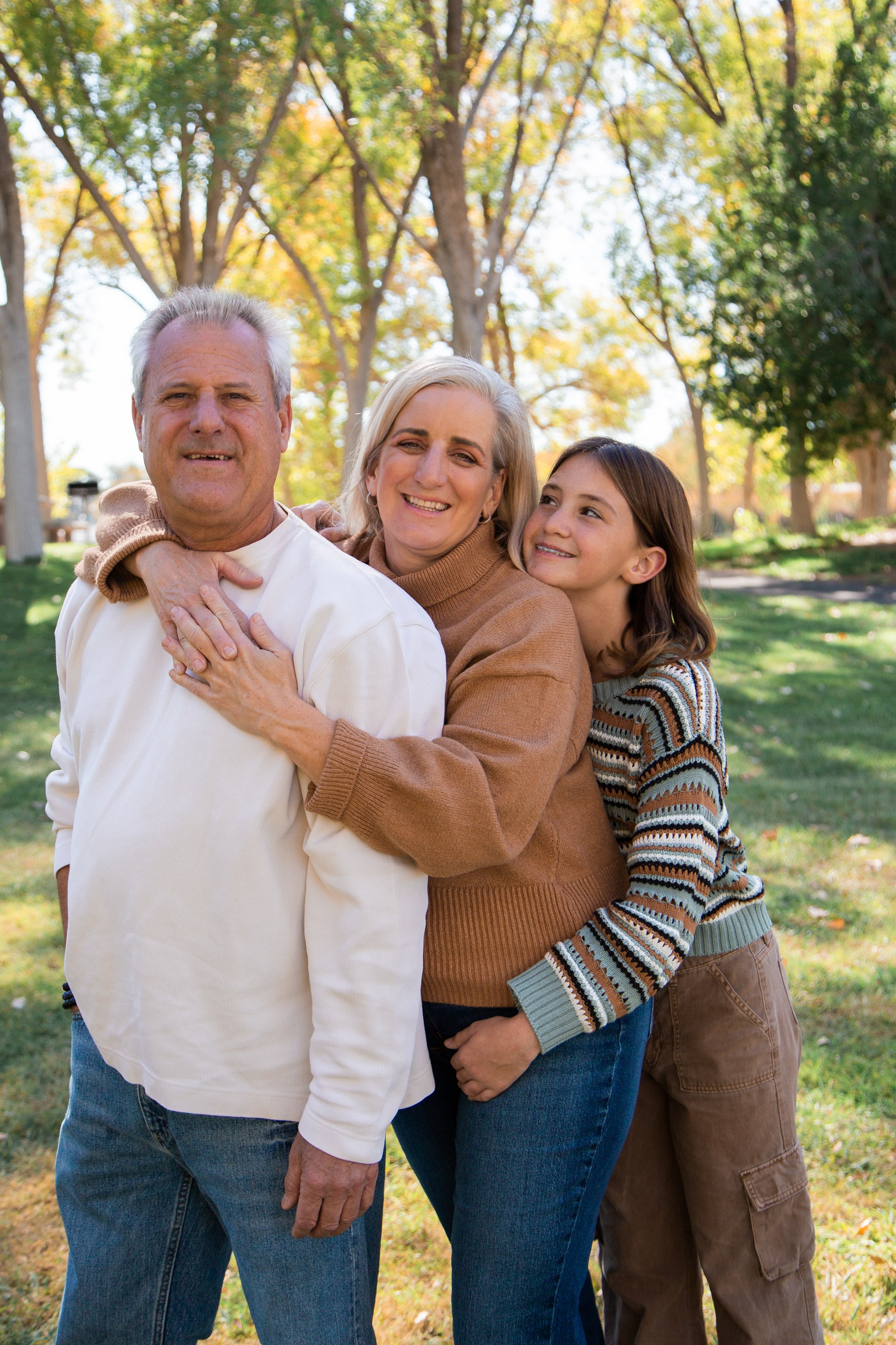 Bridgette, Michael & Lilli. Wedding & elopement photographer Viktoriya Kravtsov. Las Vegas