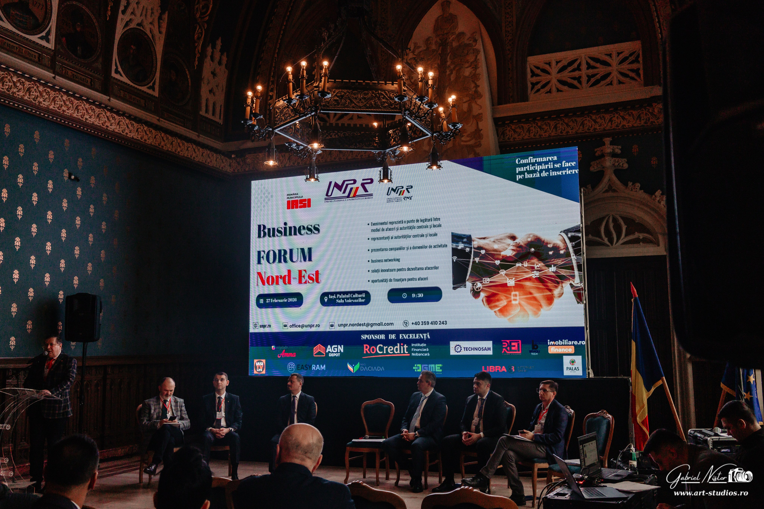 Uniunea Națională a Patronatului Român. Gabriel Nistor Art-Studios - Fotograf / Videograf Iasi
