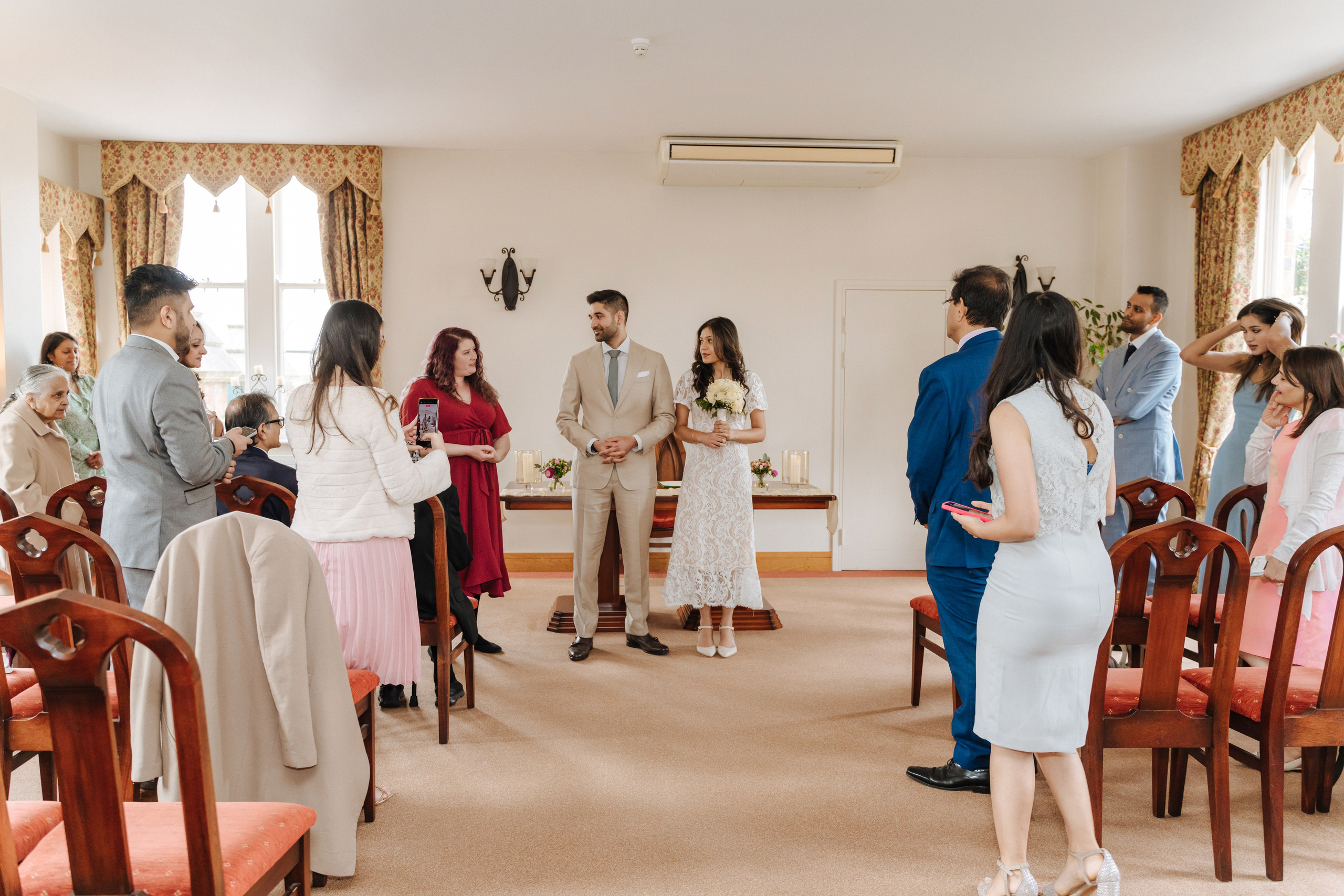 St Albans Register Office, St Albans Register Office wedding , St Albans, wedding in St Albans, civil ceremony in St Albans Register Office, small wedding, photographer for small wedding in St Albans Register Office