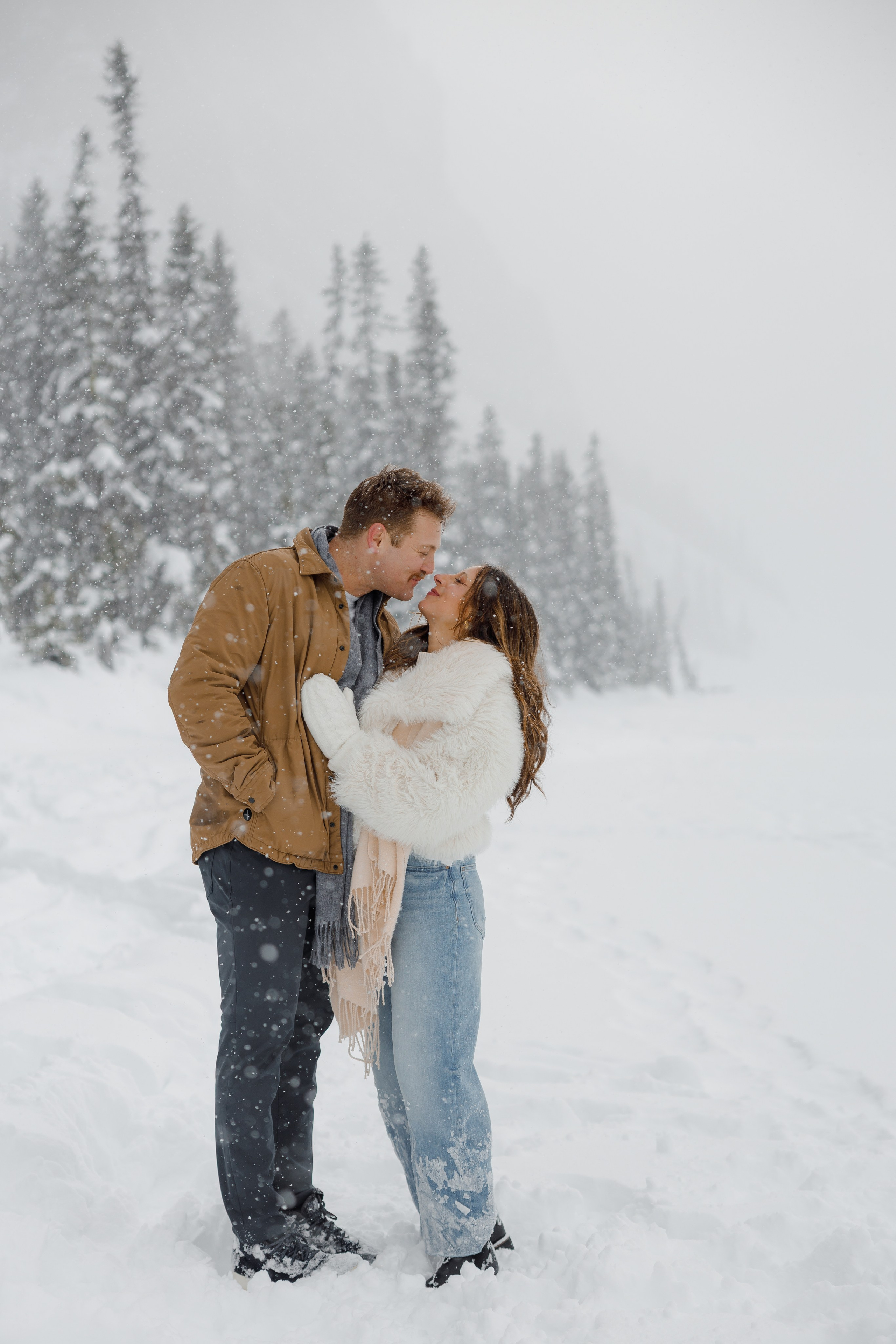 Lake Louise engagement session. Home
