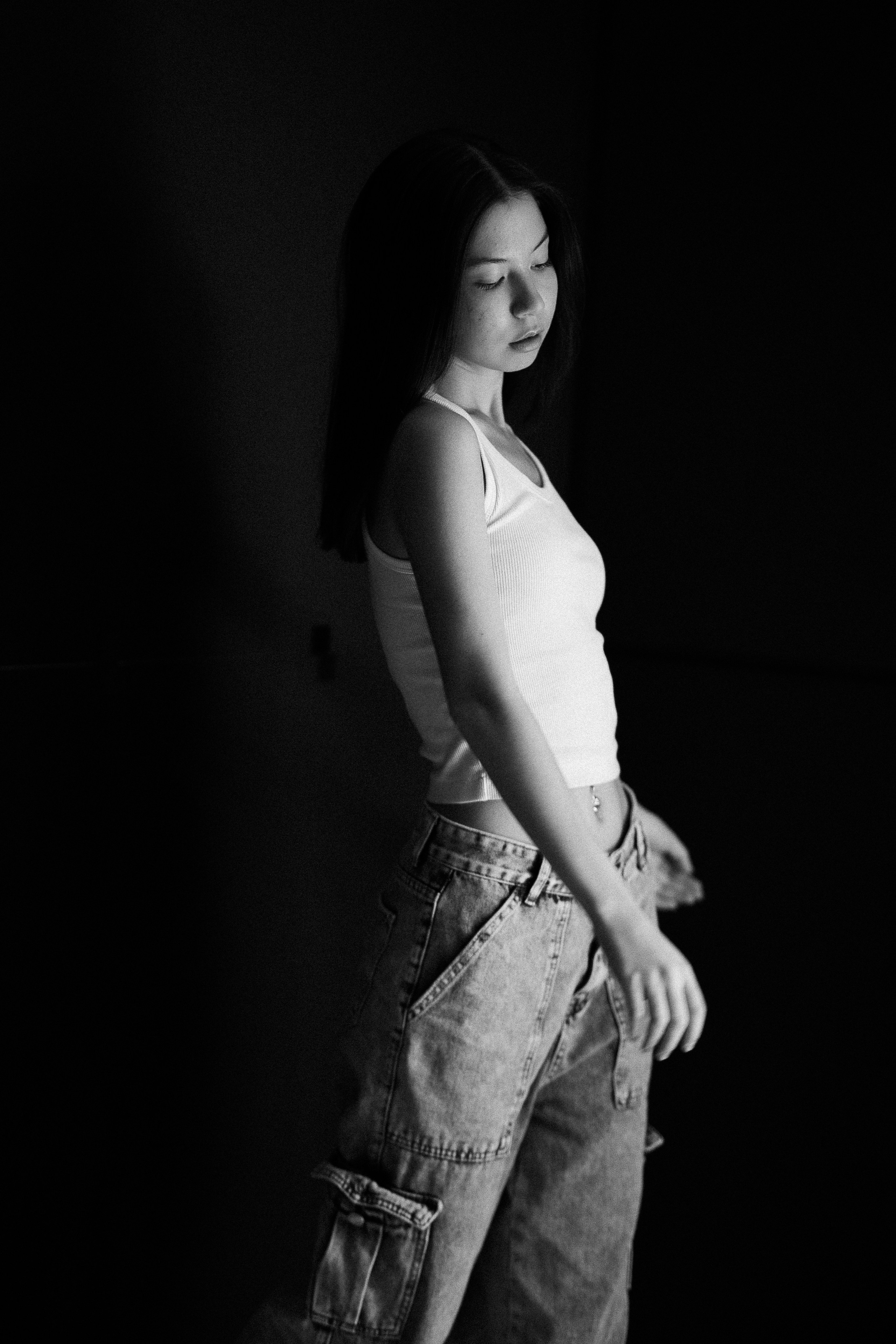 A. Rawnoir- Portrait photography by Daria Paliy.Timeless black&white portraits of women in NYC area