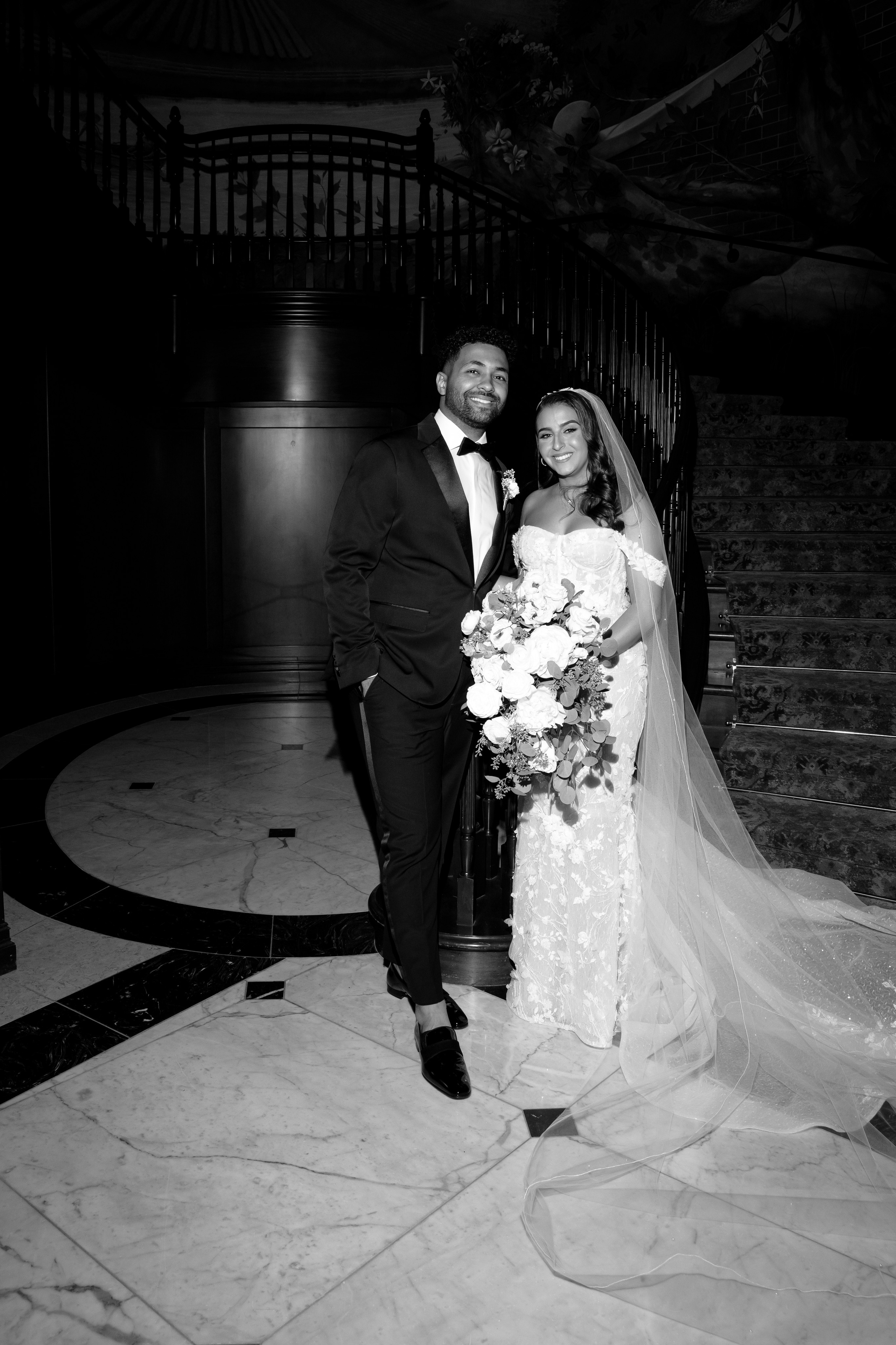 Luxury wedding photography & videography for stylish couple 📸 VovaChi. Wedding photographer and videographer New York | New Jersey