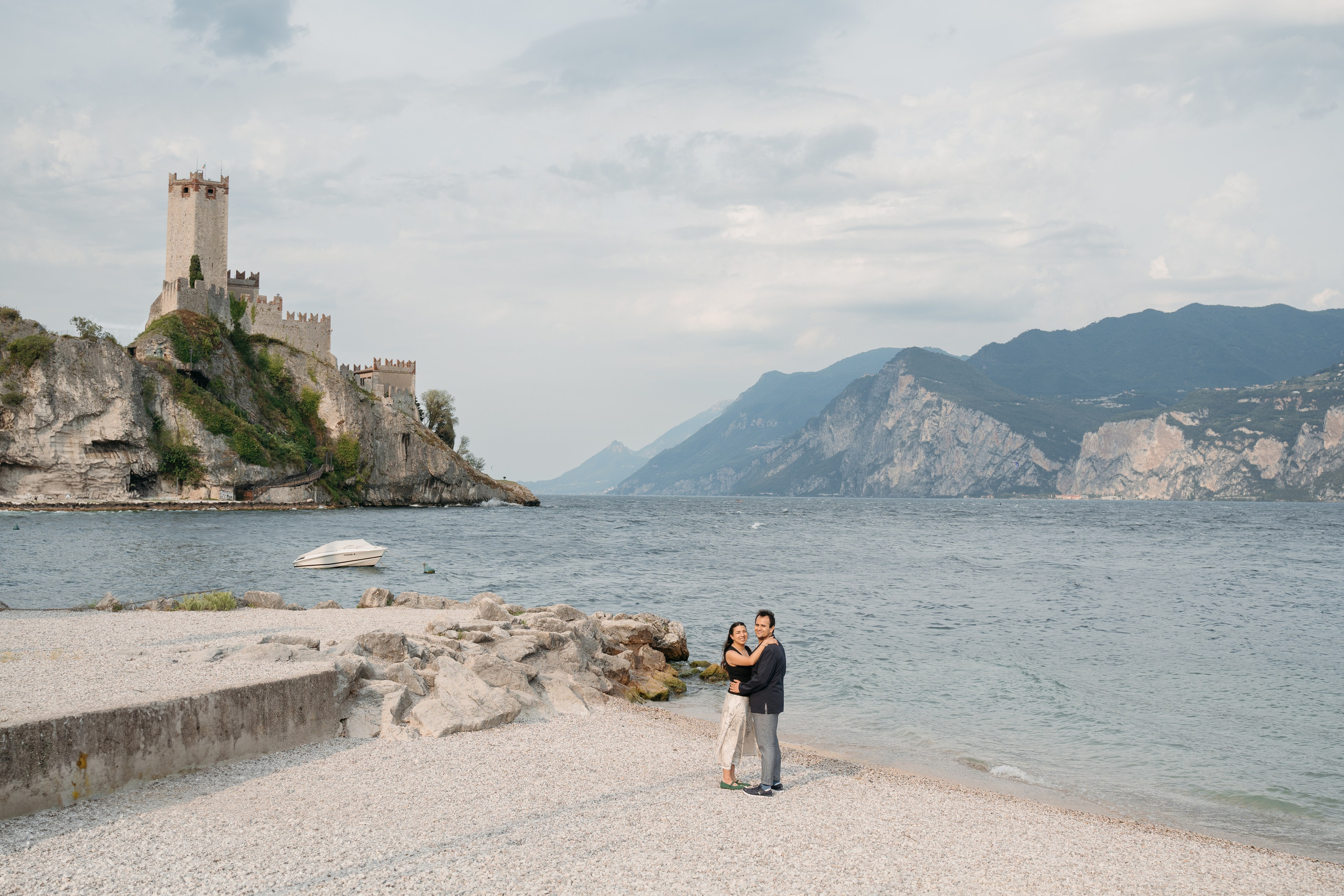 E & M (Malcesine, Lake Garda, Italy). Marriage Proposal Photographer in Verona, Lake Garda and Dolomites| Diana Fedrigo